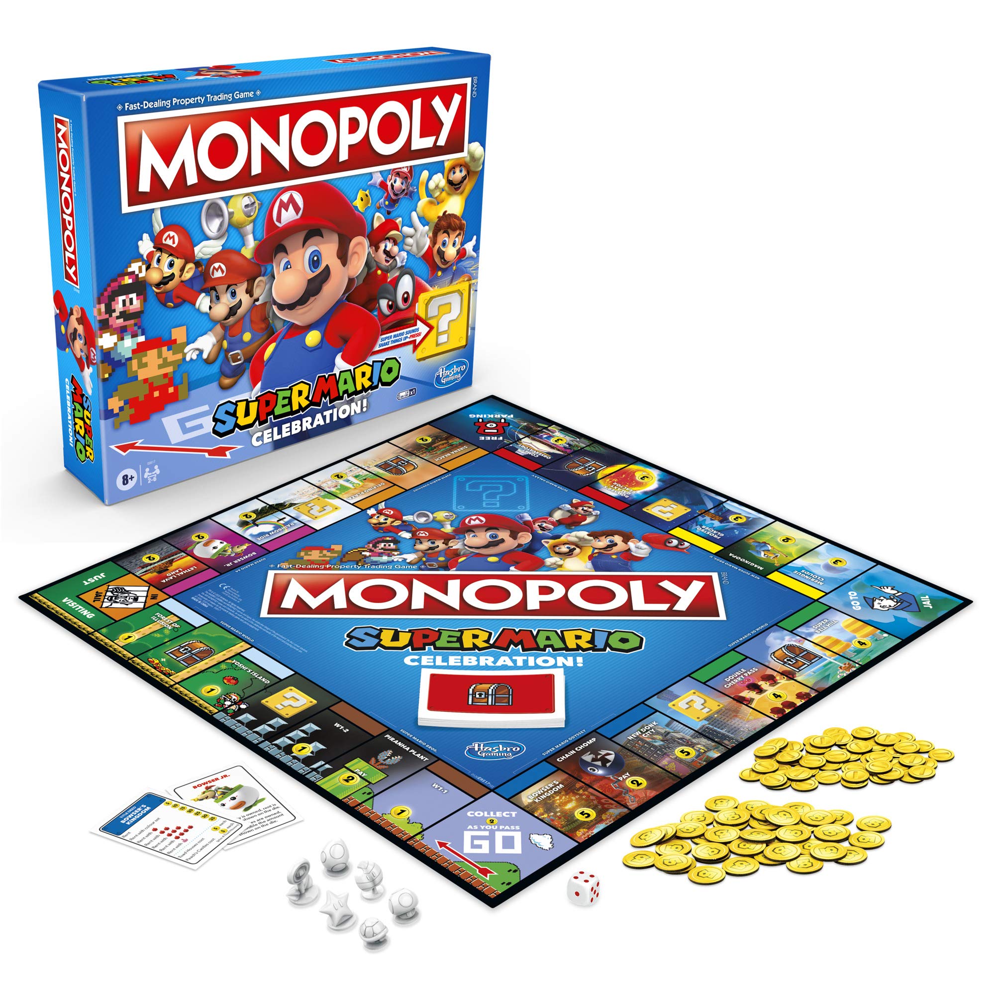 Monopoly Super Mario Celebration Edition Board Game 9