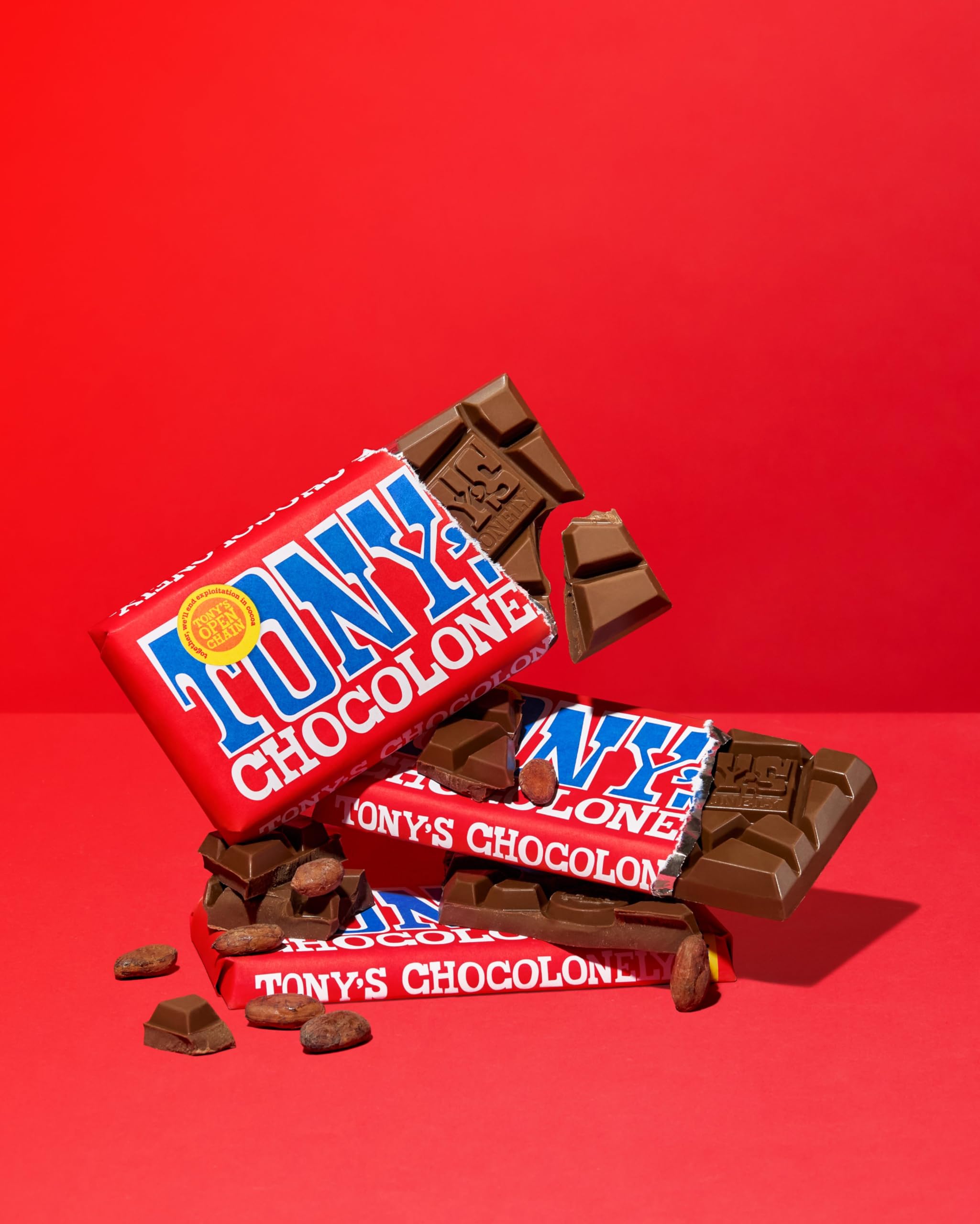 Tony's Chocolonely - Milk Chocolate Bar 180g Belgian Fairtrade 7