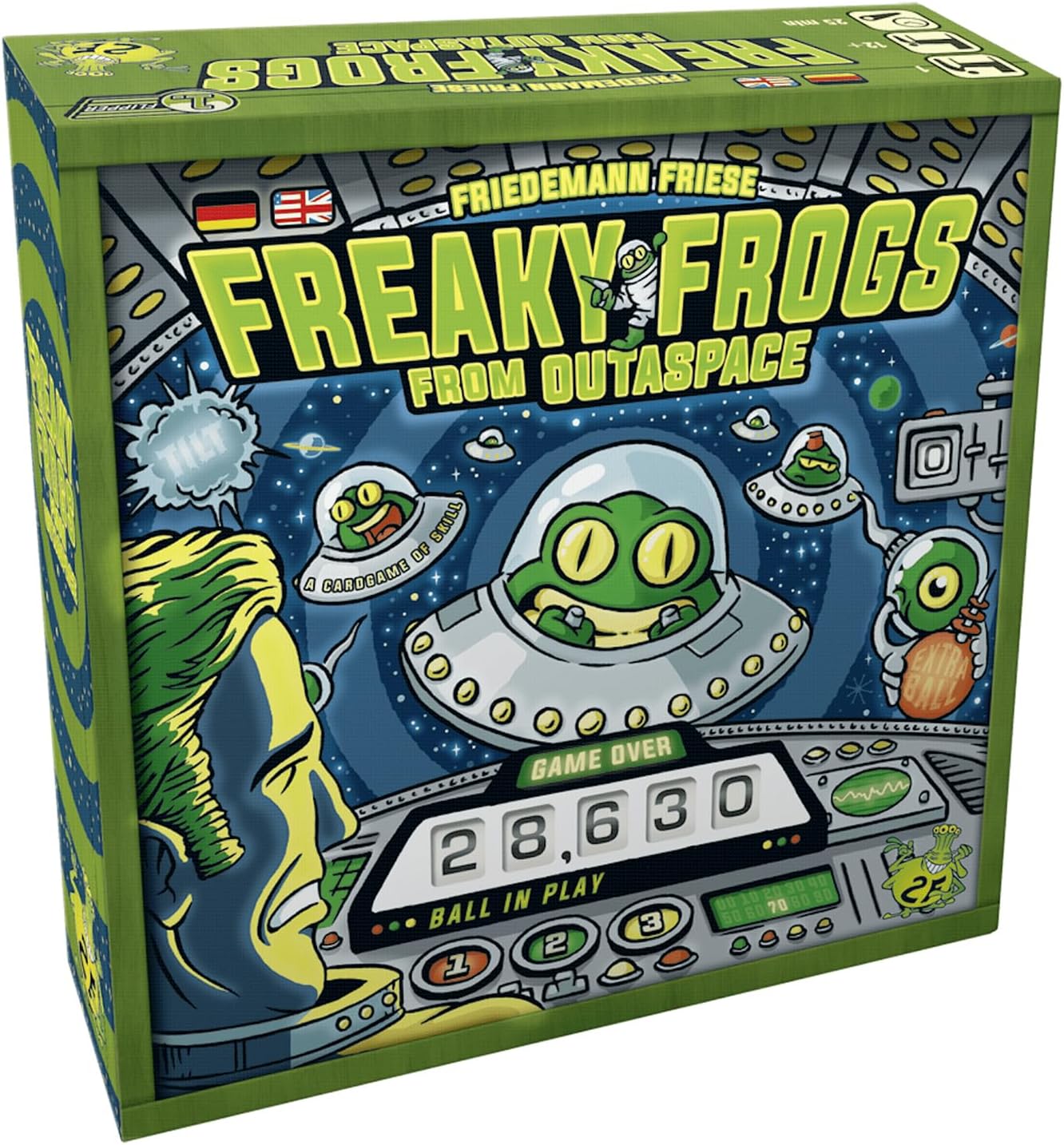 Rio Grande Games Freaky Frogs from Outaspace Card Game 5