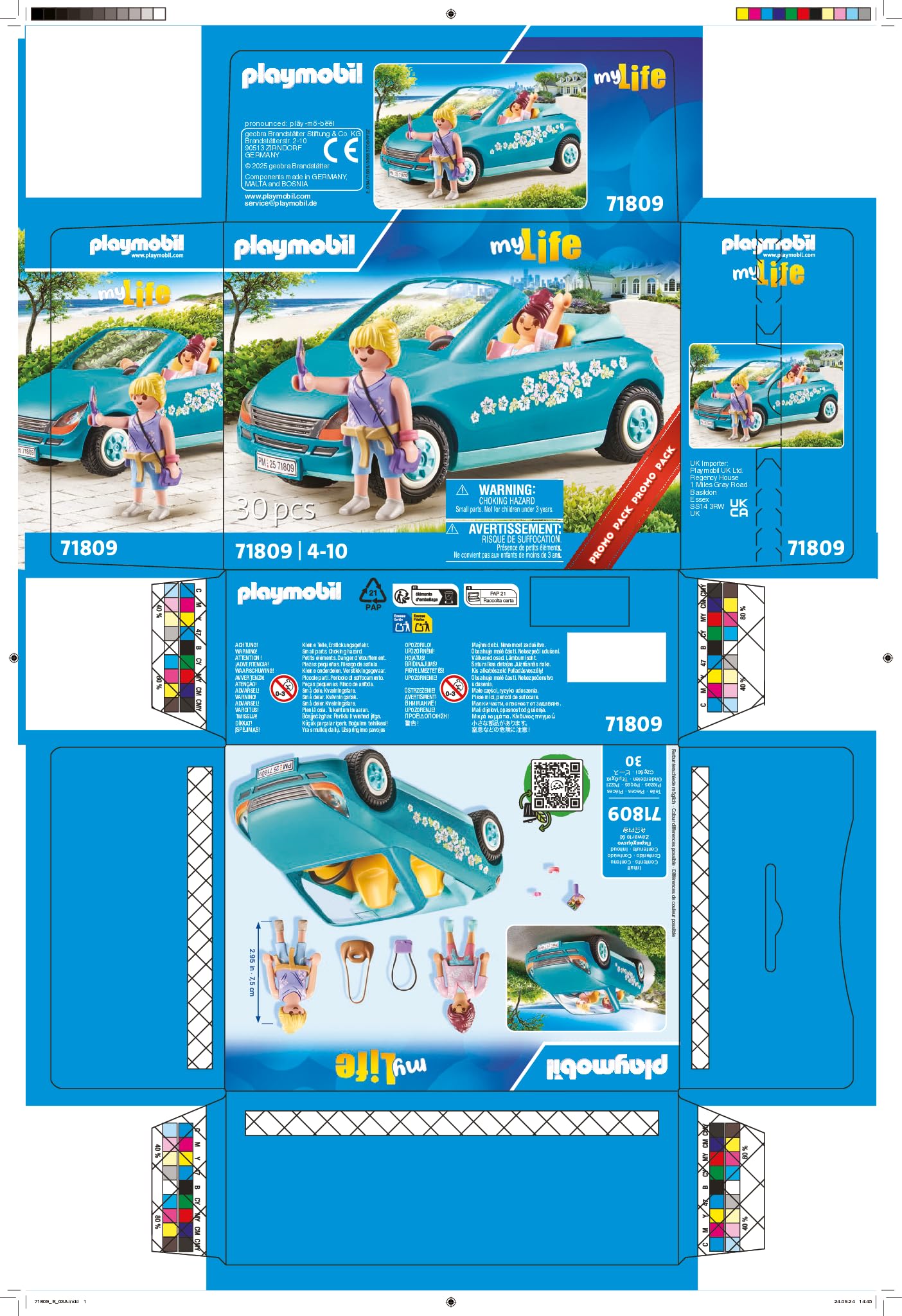 PLAYMOBIL Convertible Adventure 71809 - Toy Car Playset for Kids 4+ 18