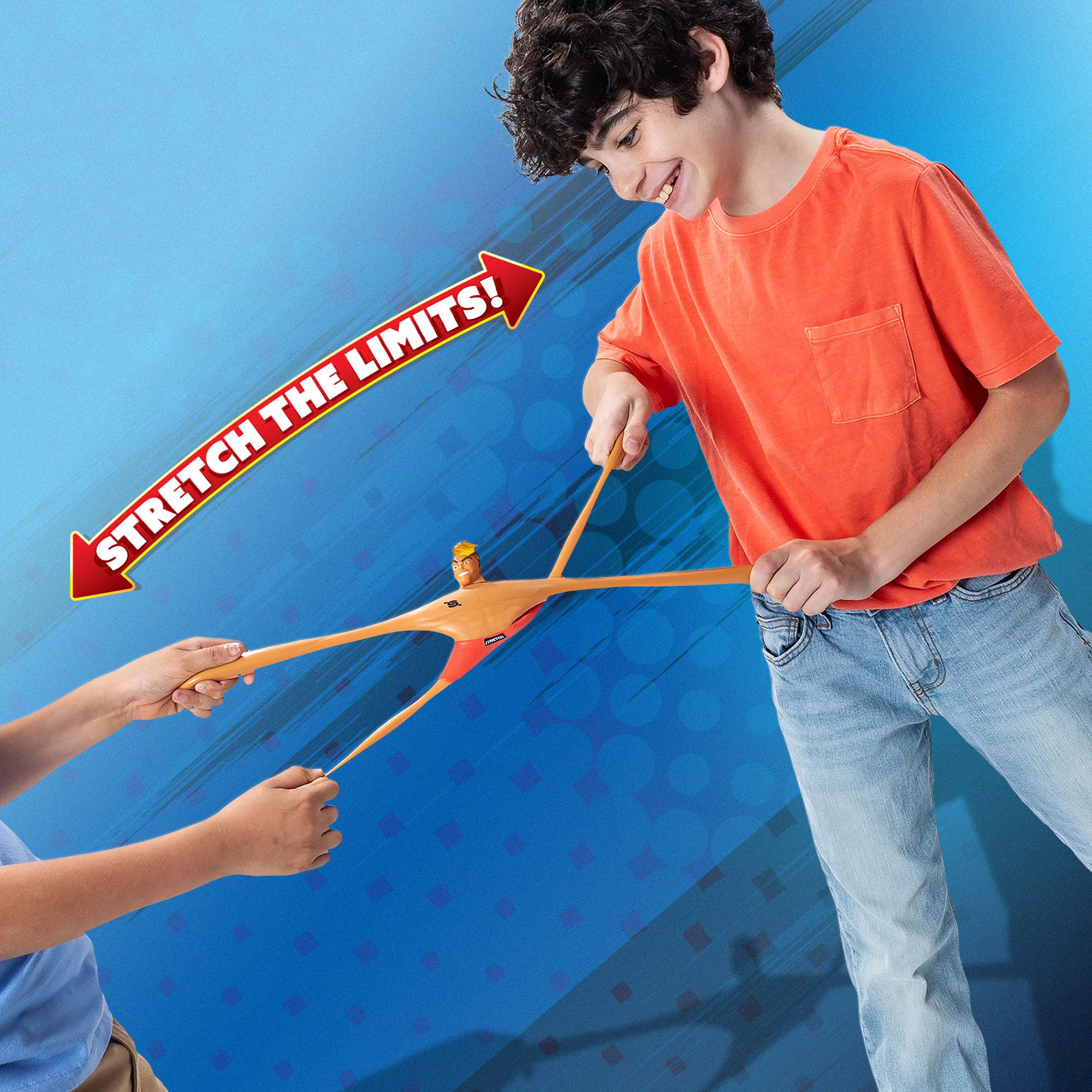 Stretch Armstrong Core Figure - 7-Inch Stretchable Action Toy for Kids 5+ 5