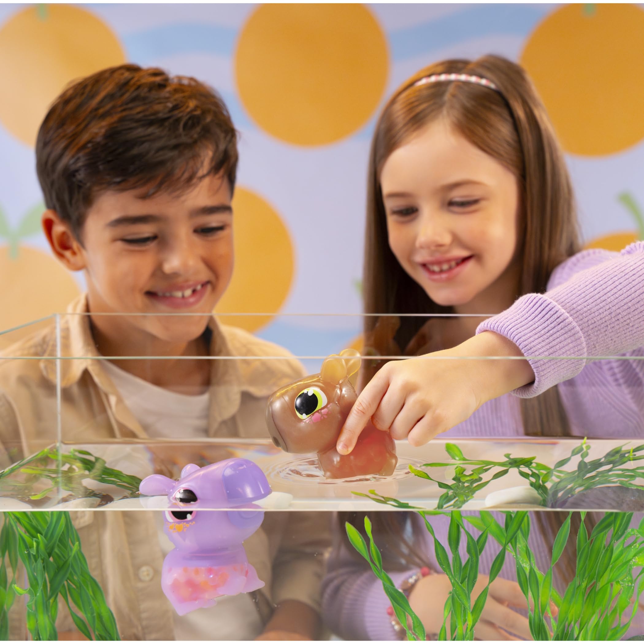 Let's Glo Capybara – leuchtendes, schwebendes, matschiges elektronisches Haustier für Kinder ab 4 Jahren 4