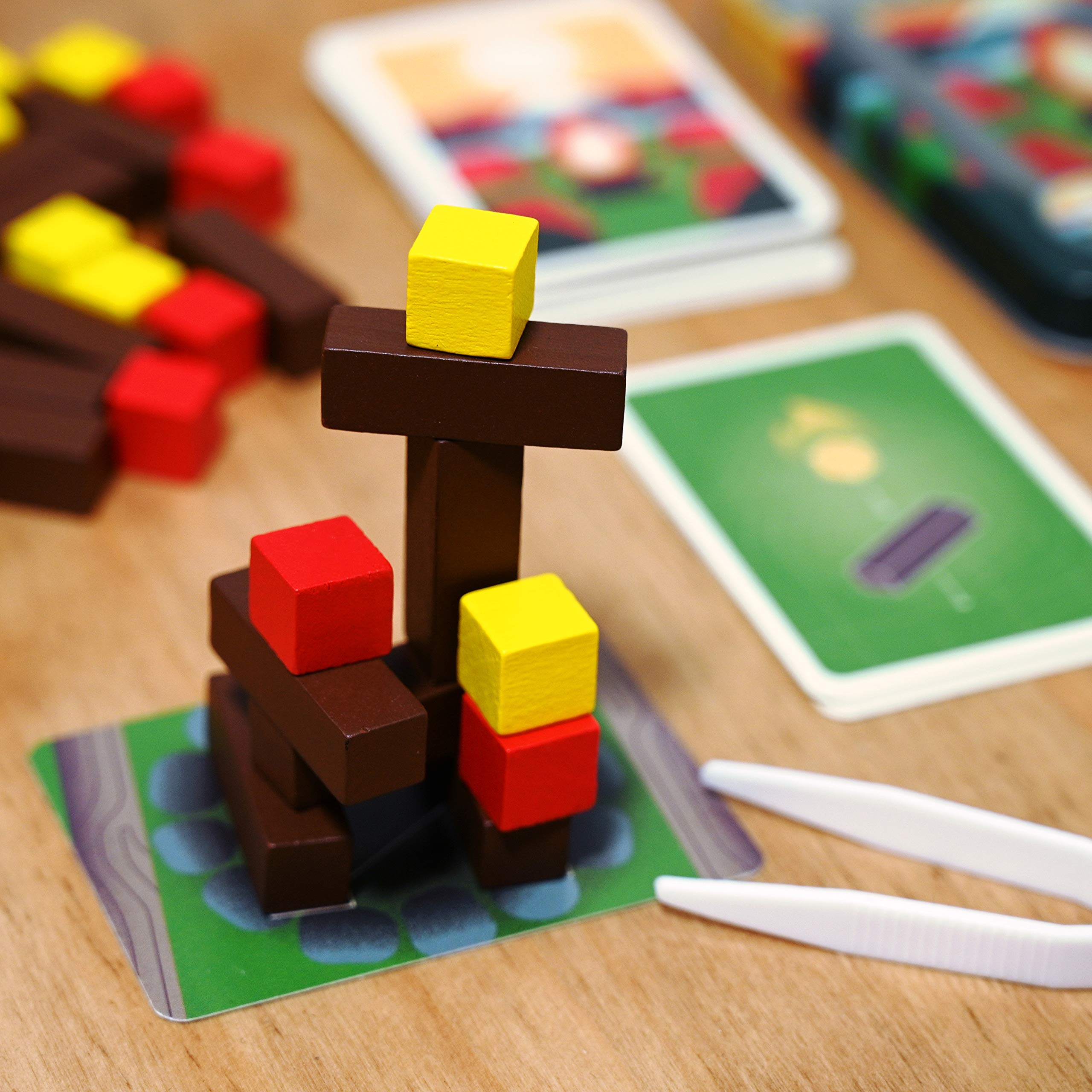 Alley Cat Games Tinderblox (Day) Dexterity Stacking Game in Portable Tin 1