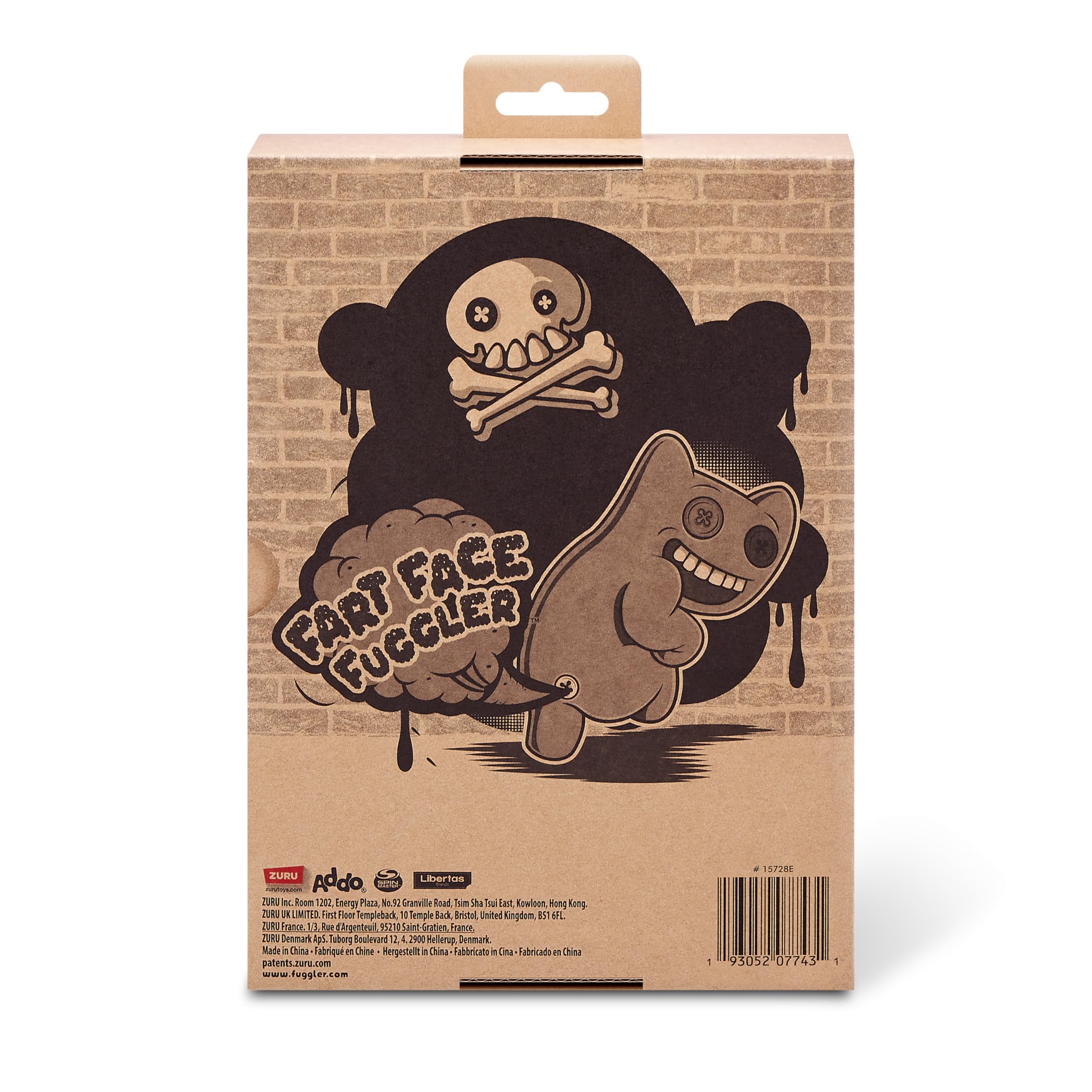 Fuggler Fart Face 9-inch Plush Interactive Toy - Motion-Activated Fart Sounds 5