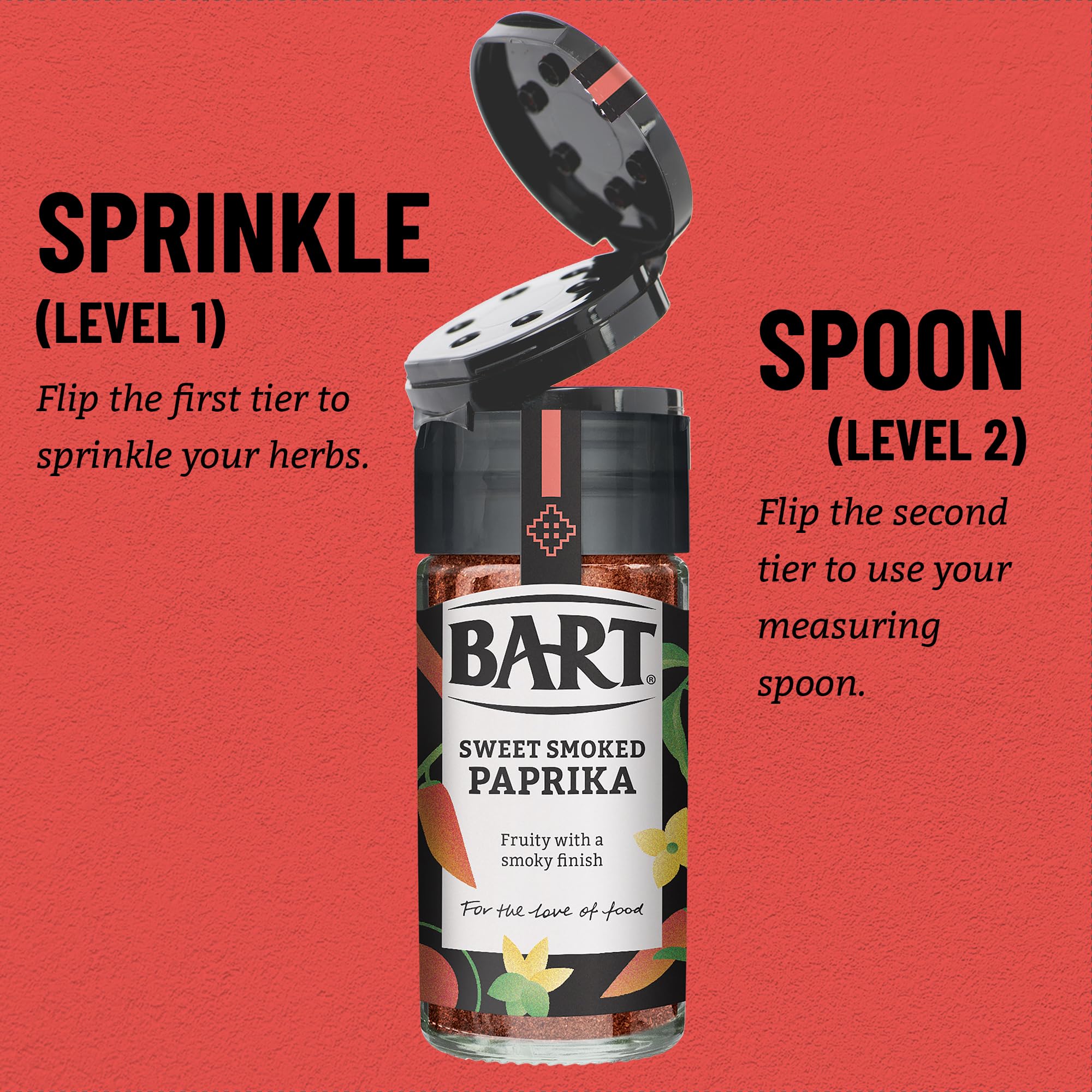 BART Essential Spices Bundle – 6-teiliges Gewürzset mit Chiliflocken, Kurkuma, Kreuzkümmel, Zimt, Paprika und gemischten Gewürzen 5