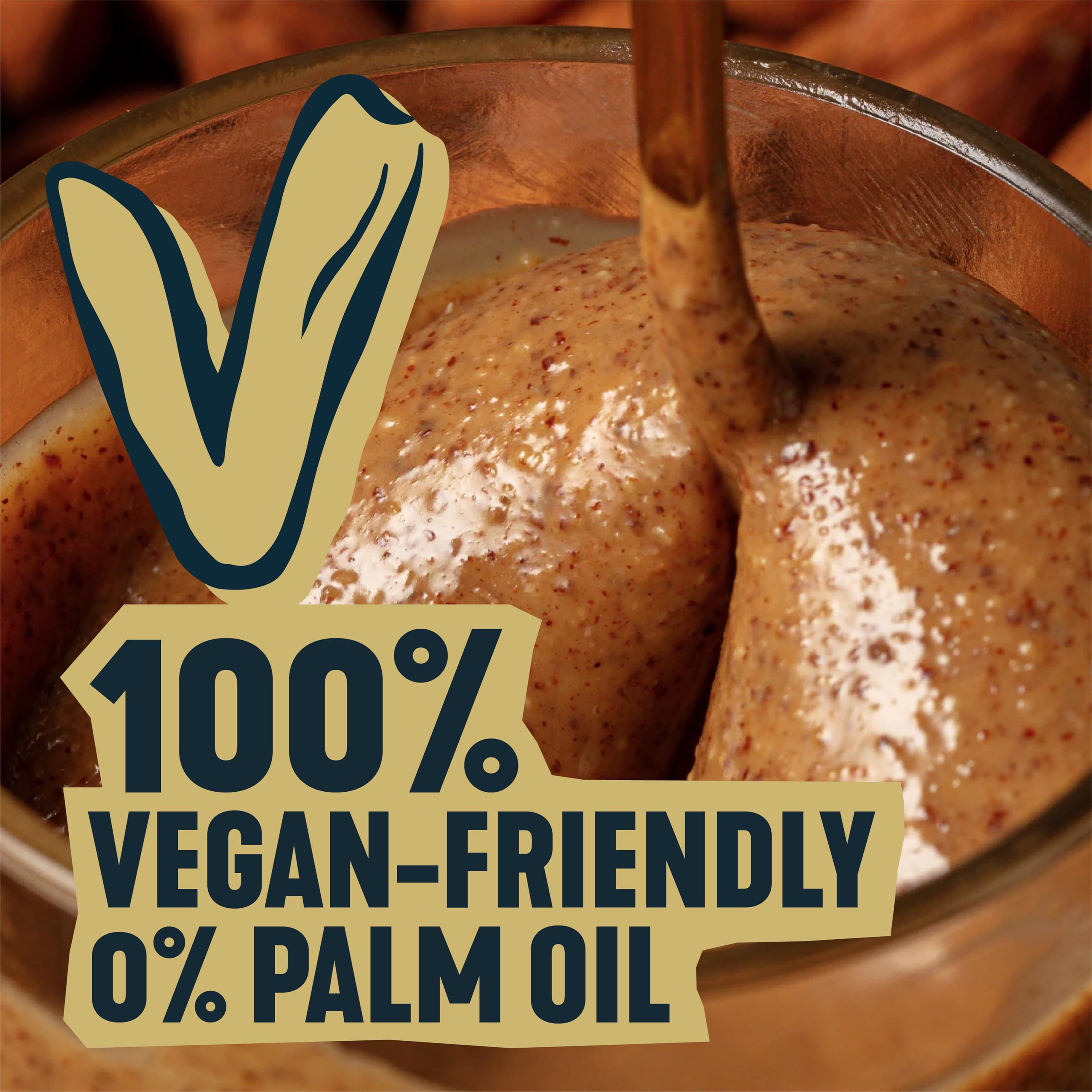 MANÍLIFE Cremige Mandelbutter, 1kg Glas - Veganer Nussaufstrich mit Meersalz 6