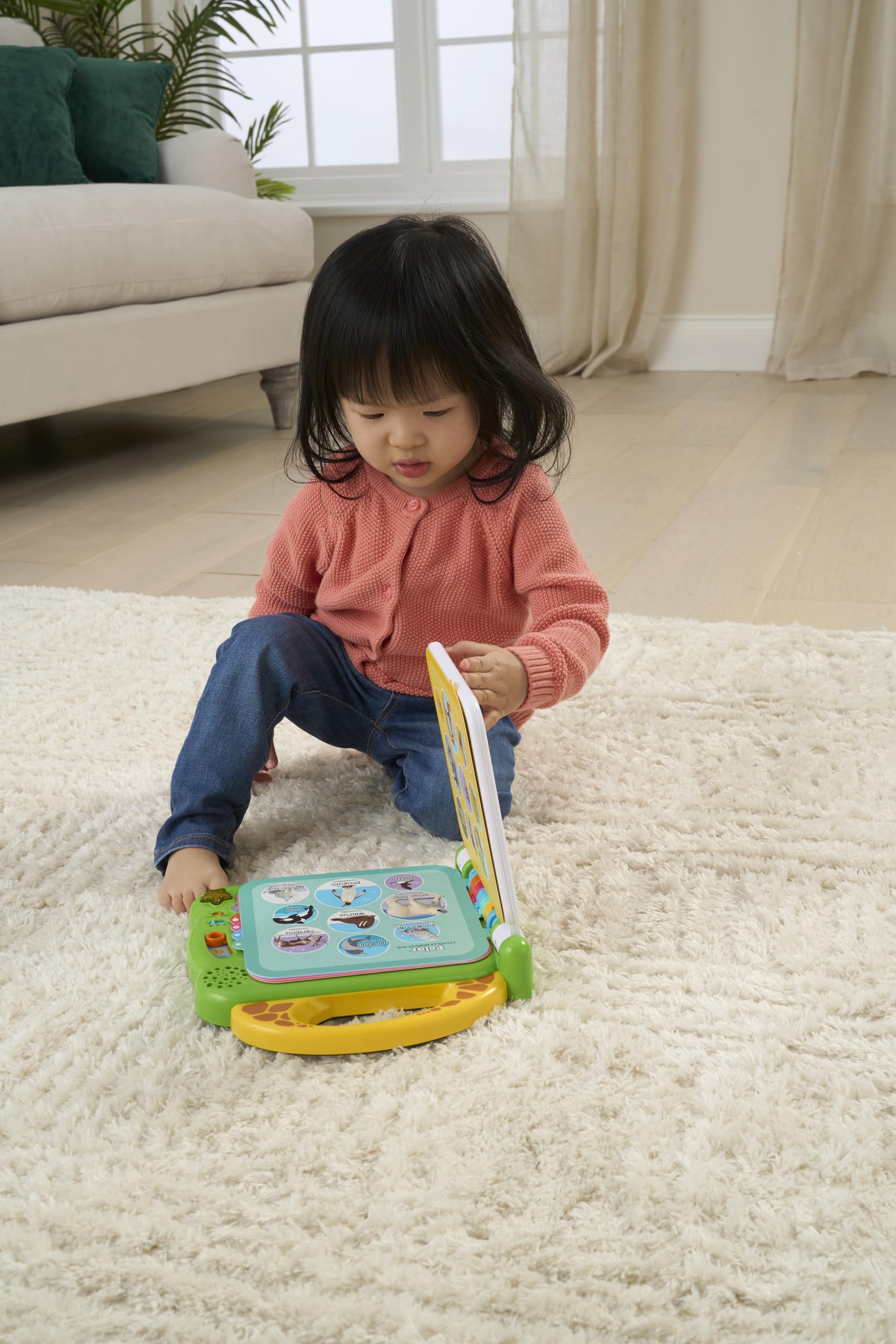 LeapFrog 100 Animals Book, Baby Book with Sounds and Colours for Sensory Play, E 12