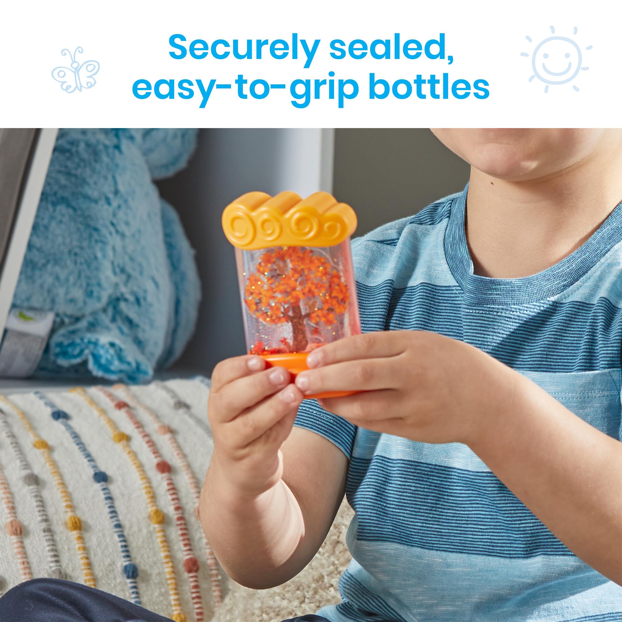 Learning Resources Changing Seasons Sensory Tubes - Educational Nature Playset for Toddlers 3+ 7