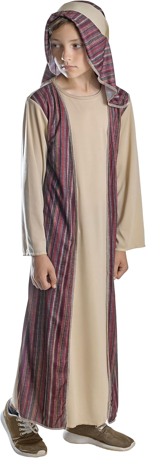 Bristol Novelty Shepherd Costume - Unisex Kids Fancy Dress for Ages 7-9