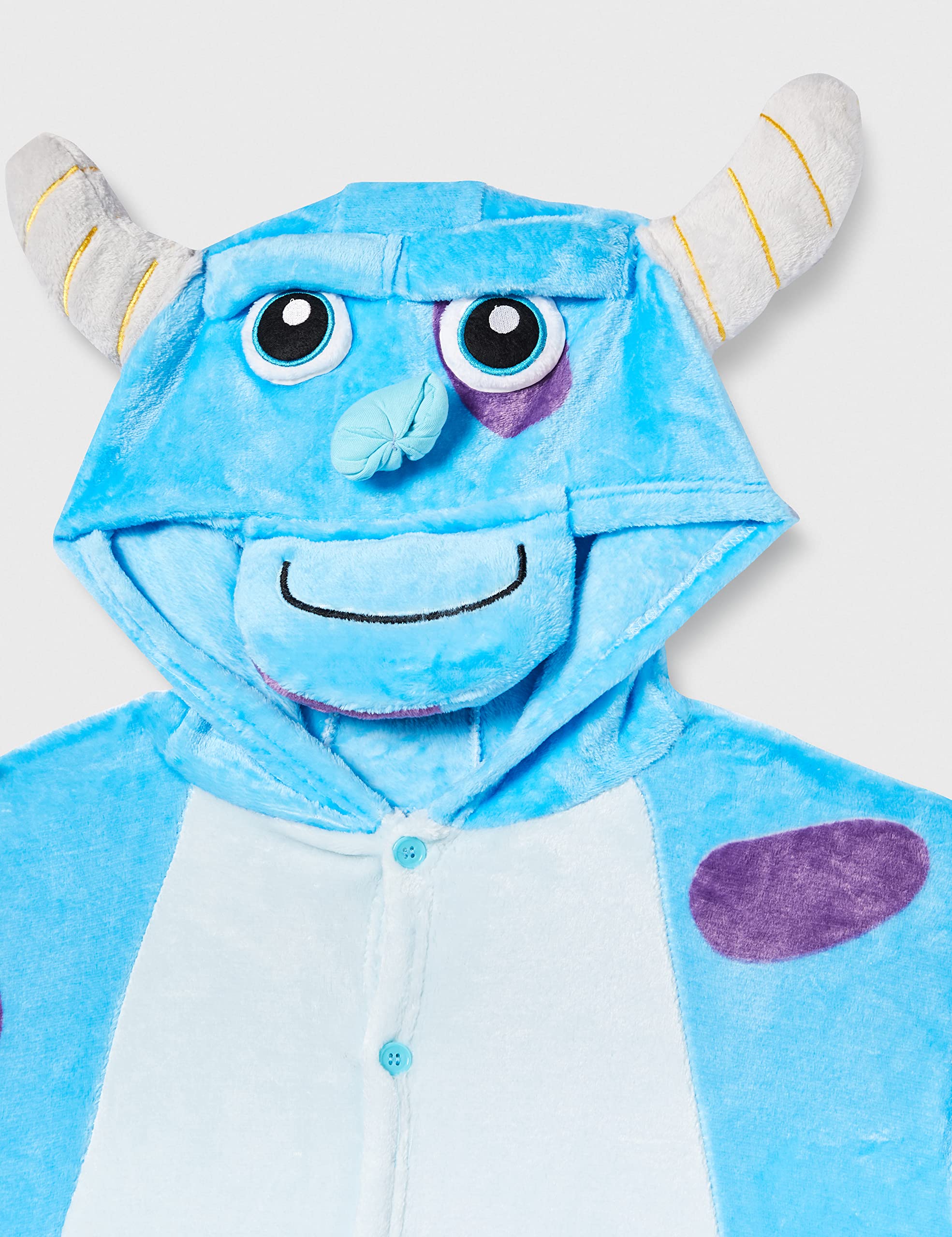 Everglamour Blue Onesie - Adult Unisex Costume Bodysuit 3