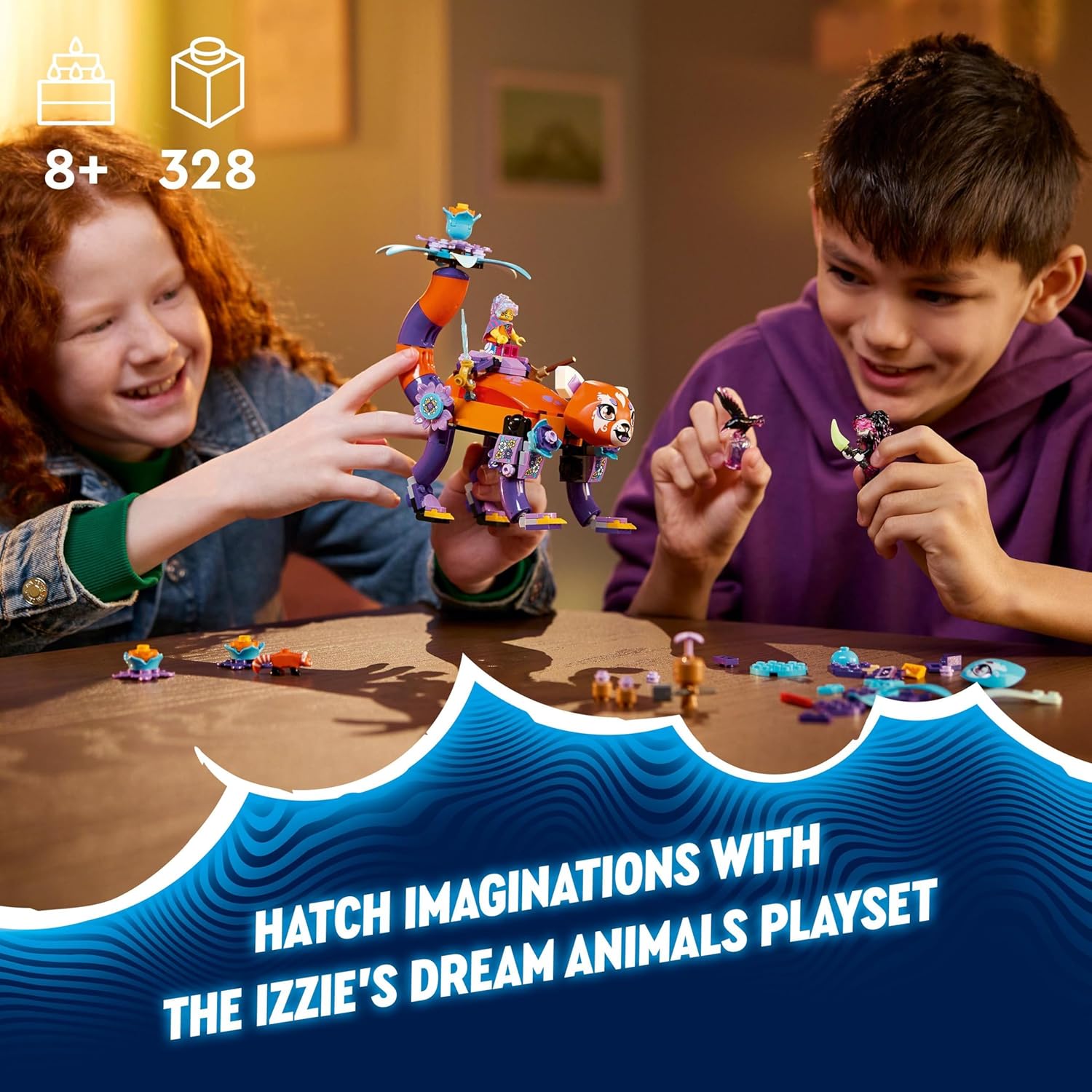 LEGO DREAMZzz Izzie’s Dream Animals Set - Panda, Turtle, Bird Building Toy for Ages 8+ 6