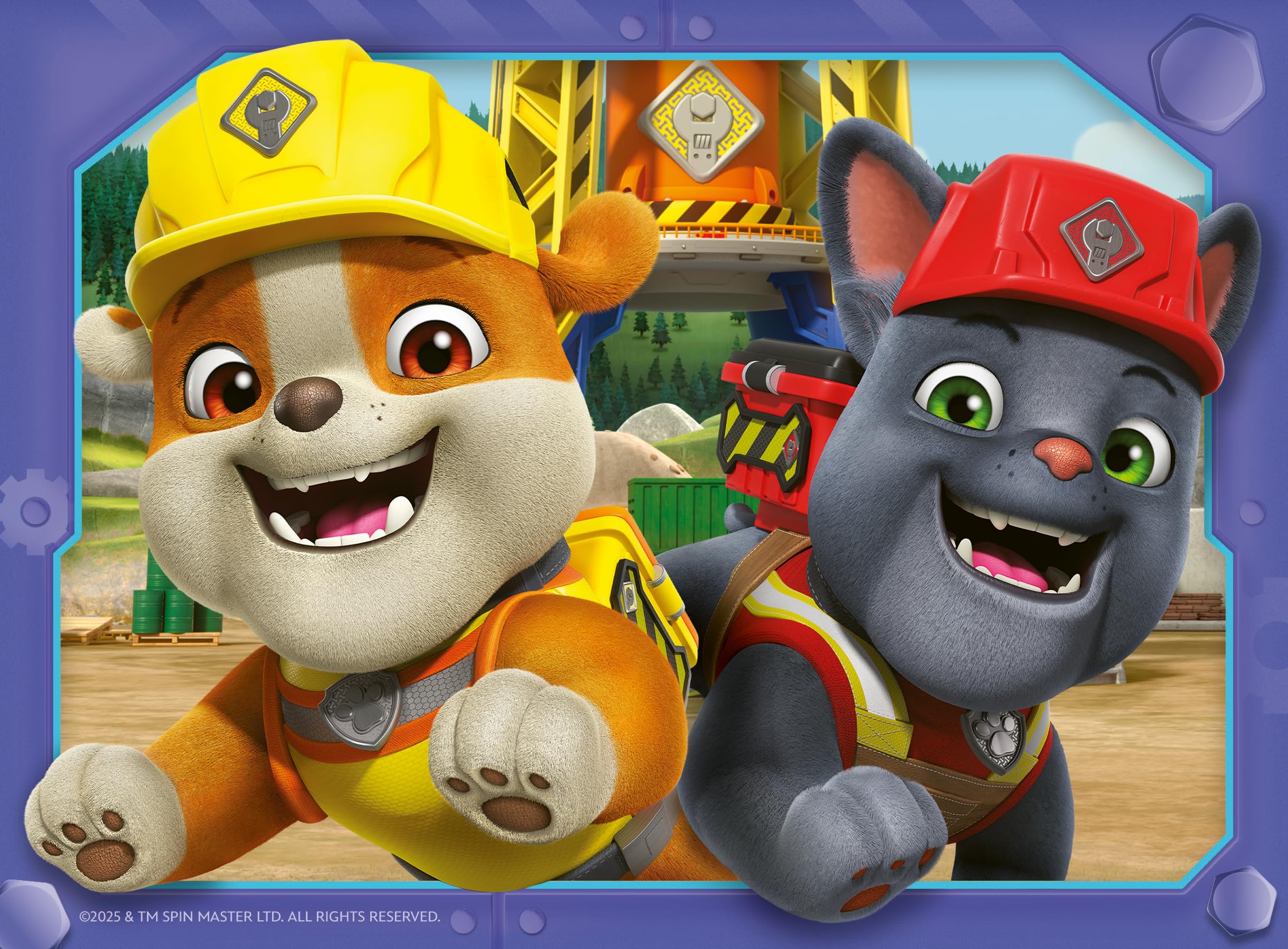 Ravensburger Rubble & Crew 4-in-1 Puzzle Pack - 12, 16, 20, 24 Piece Jigsaw Puzzles for Kids 5