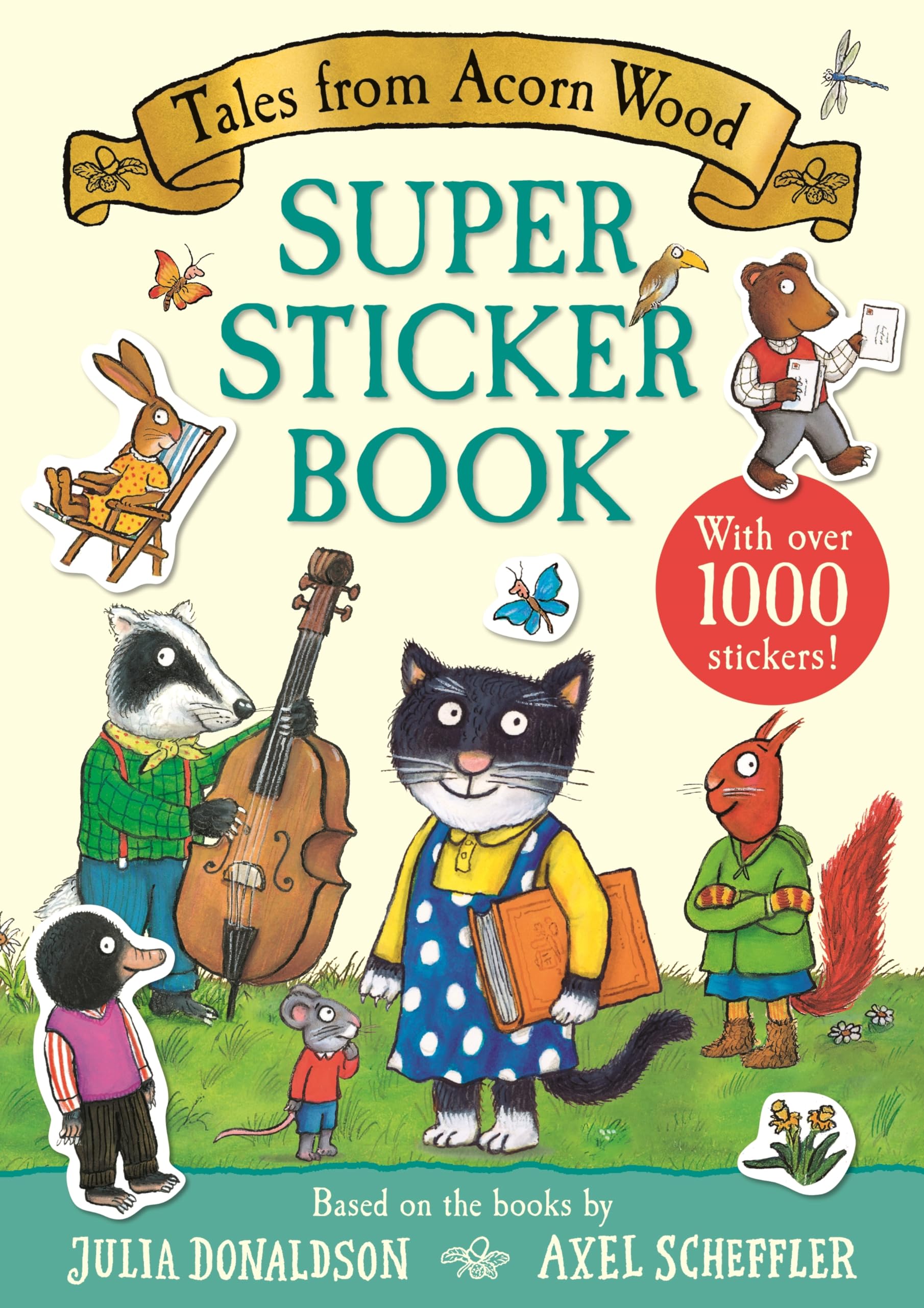 MACMILLAN Tales from Acorn Wood Super Sticker Book | 1000+ Stickers | Paperback 1