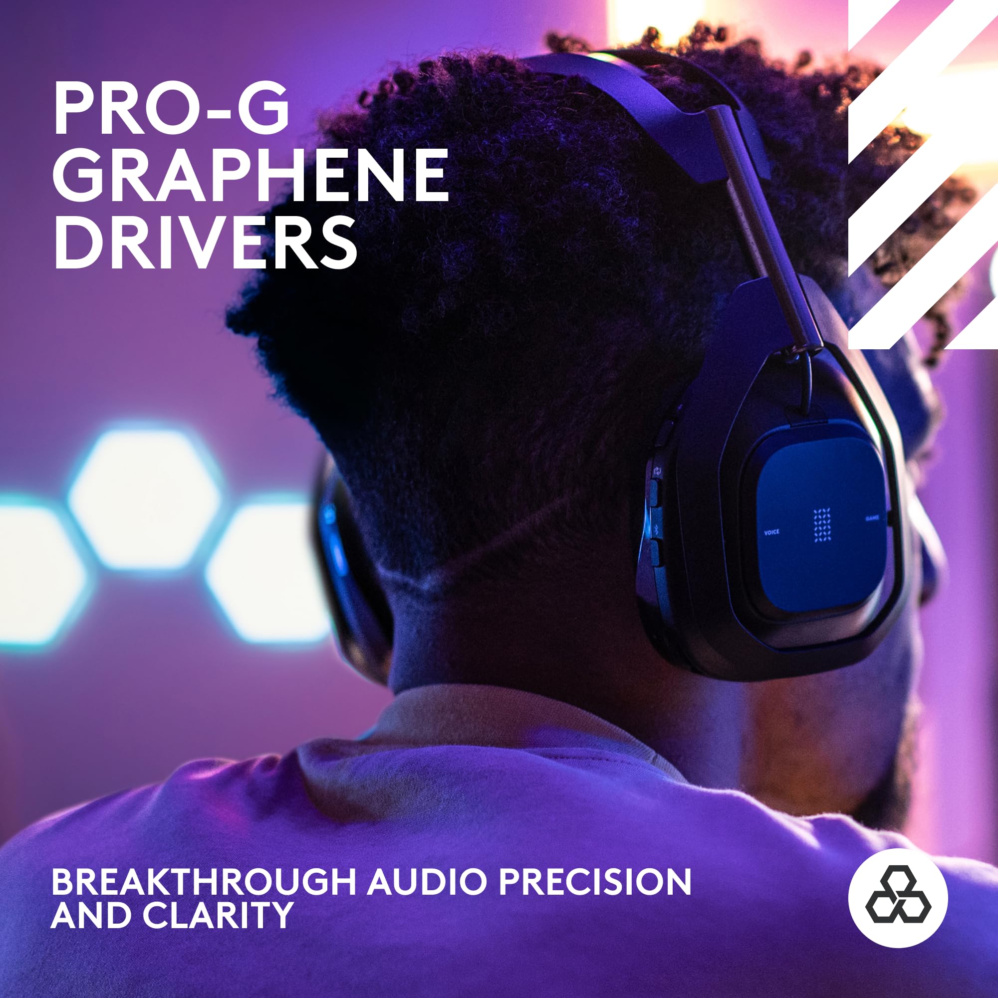 Logitech G Astro A50 X LIGHTSPEED Kabelloses Gaming-Headset + Basisstation 9