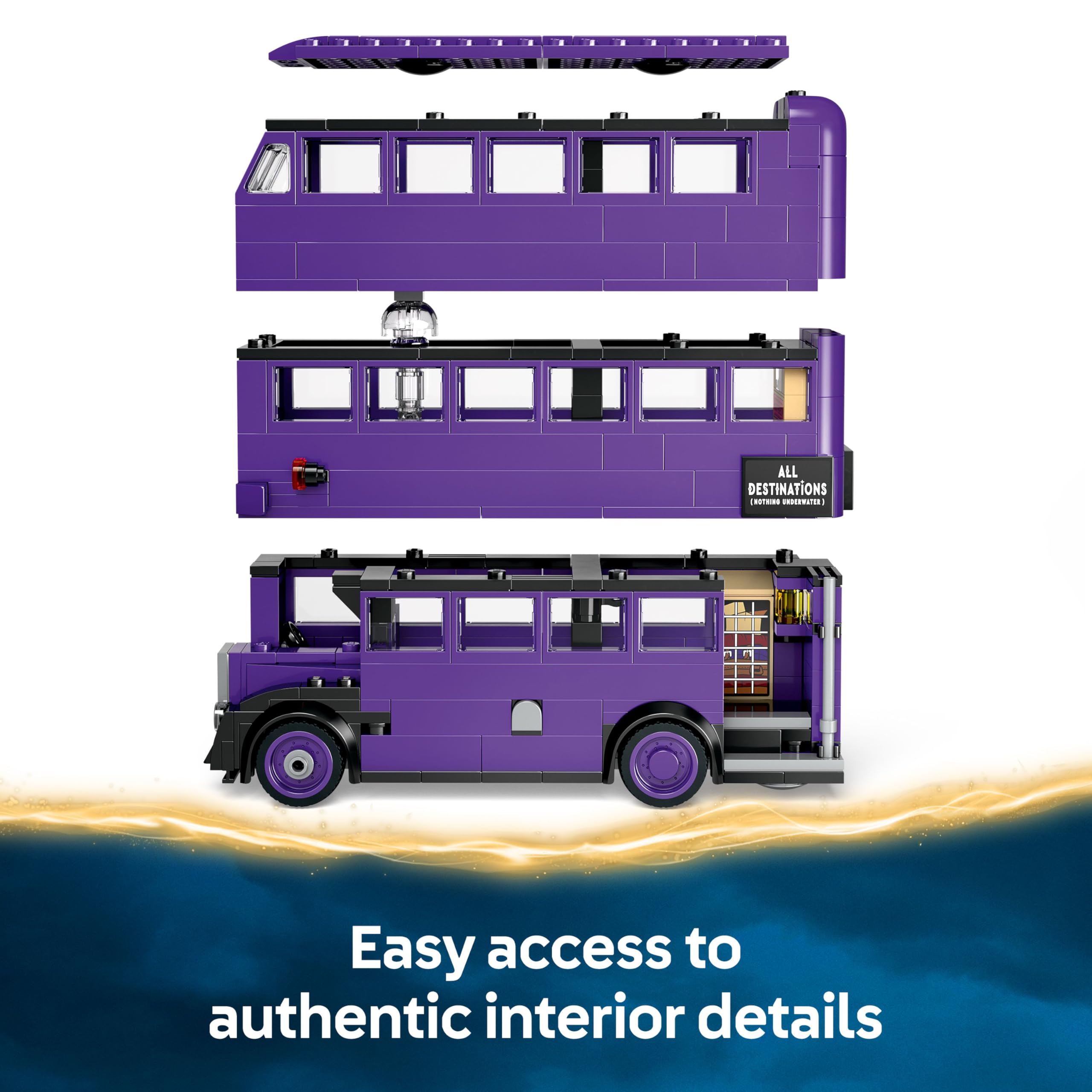 LEGO Harry Potter Knight Bus Adventure 76446 Building Set | Ages 8+ 3