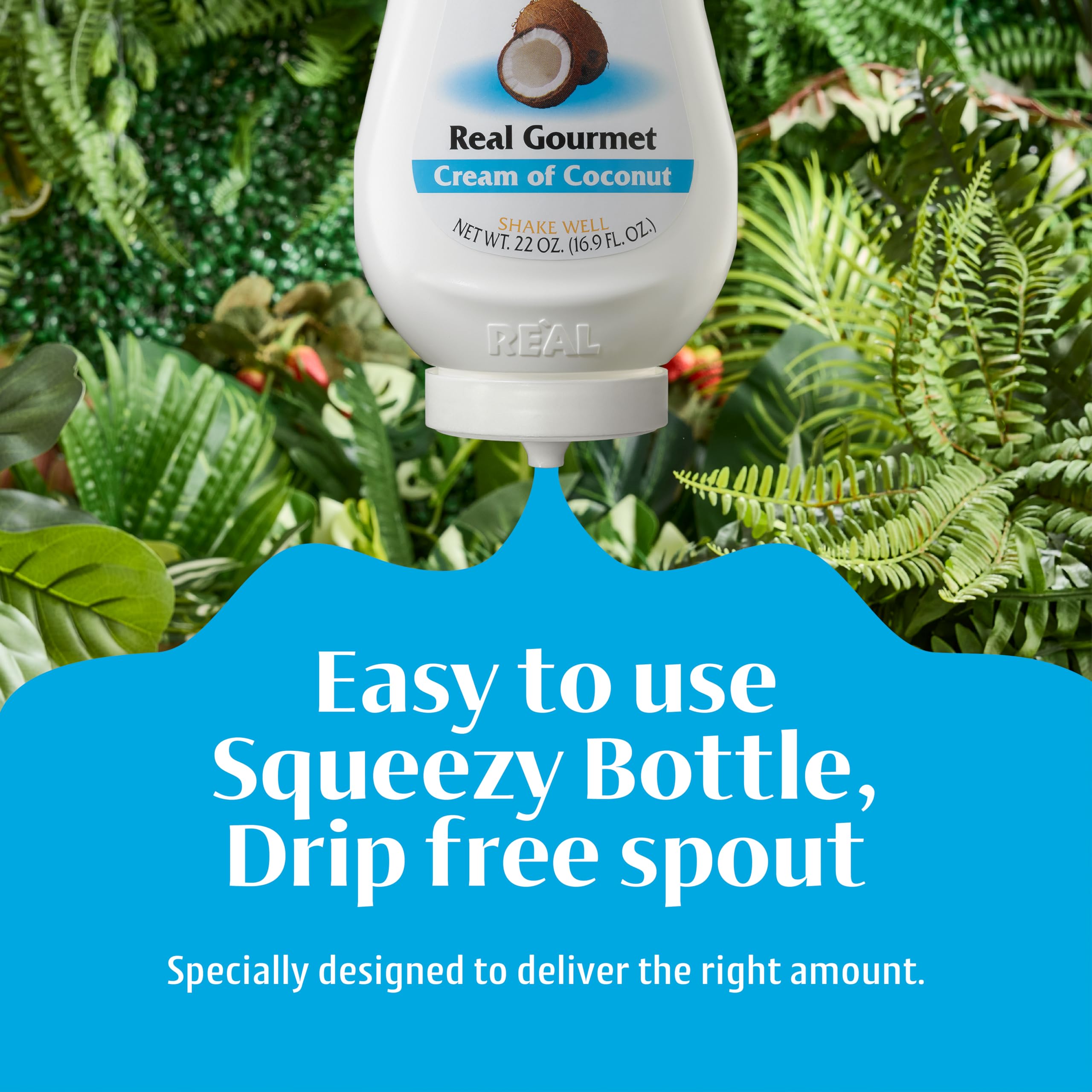 Reàl Infused Exotics – Coco Reàl Kokoscreme | 500 ml Quetschflasche 7