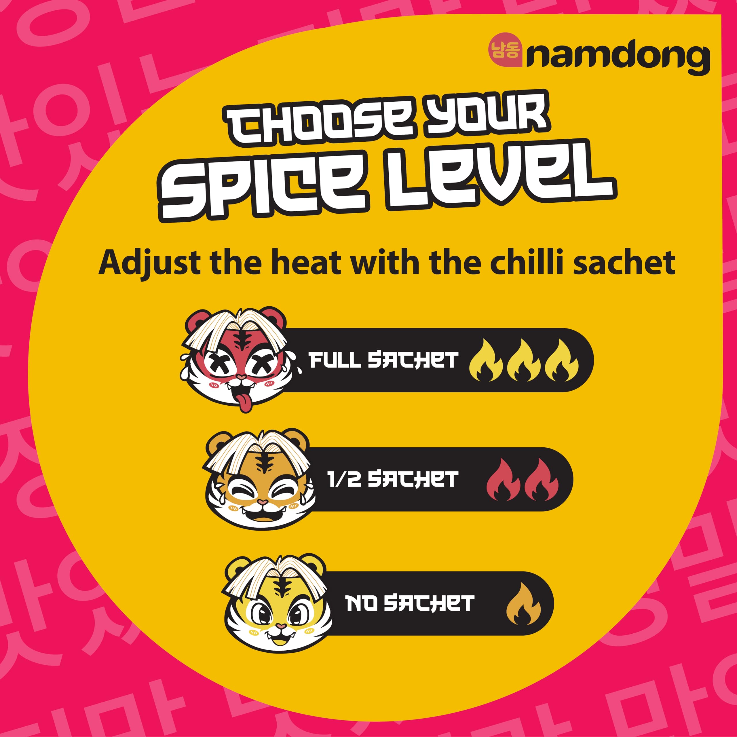Namdong Kimchi Jjigae Noodle Block - Korean-Style Instant Noodles with Adjustable Spice 6