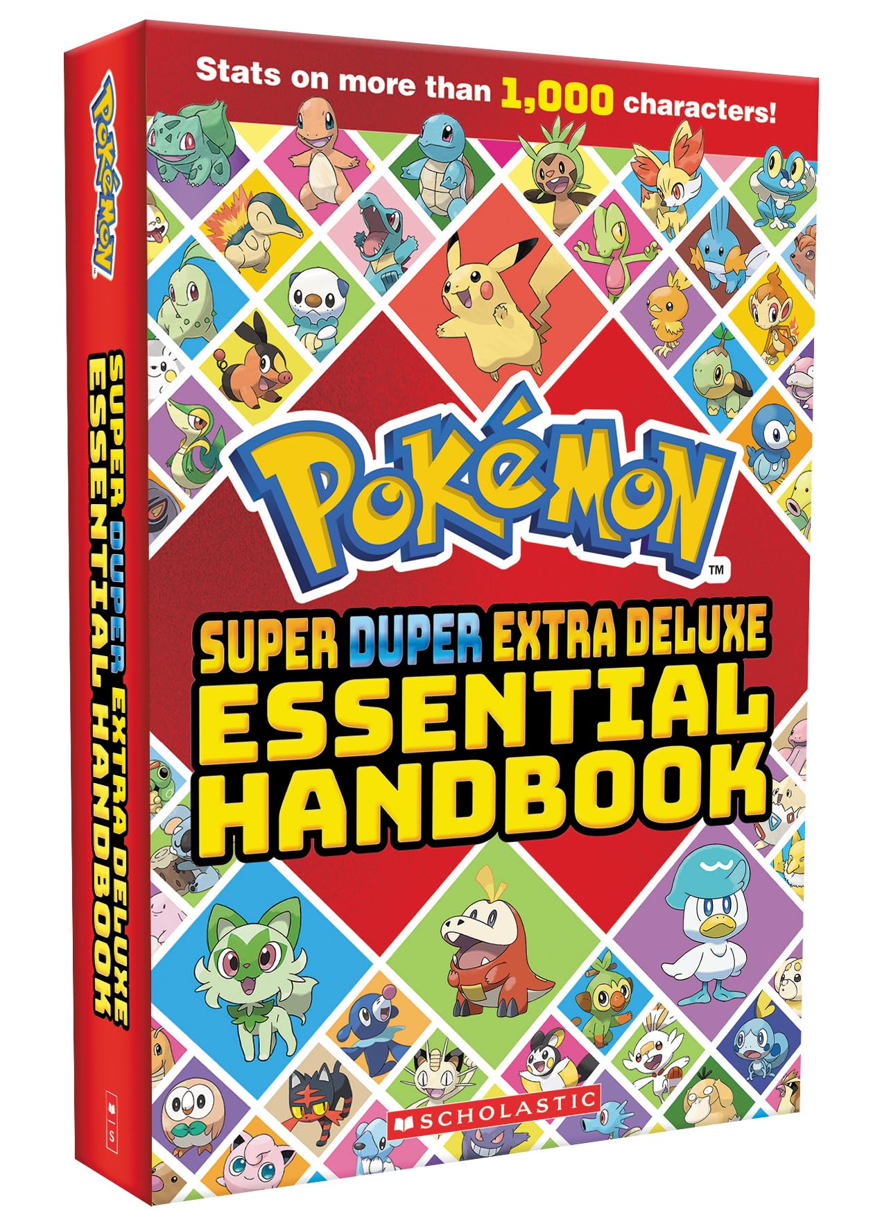 Scholastic Pokémon Super Duper Extra Deluxe Essential Handbook - Stats on Over 1,000 Pokémon | Paperback