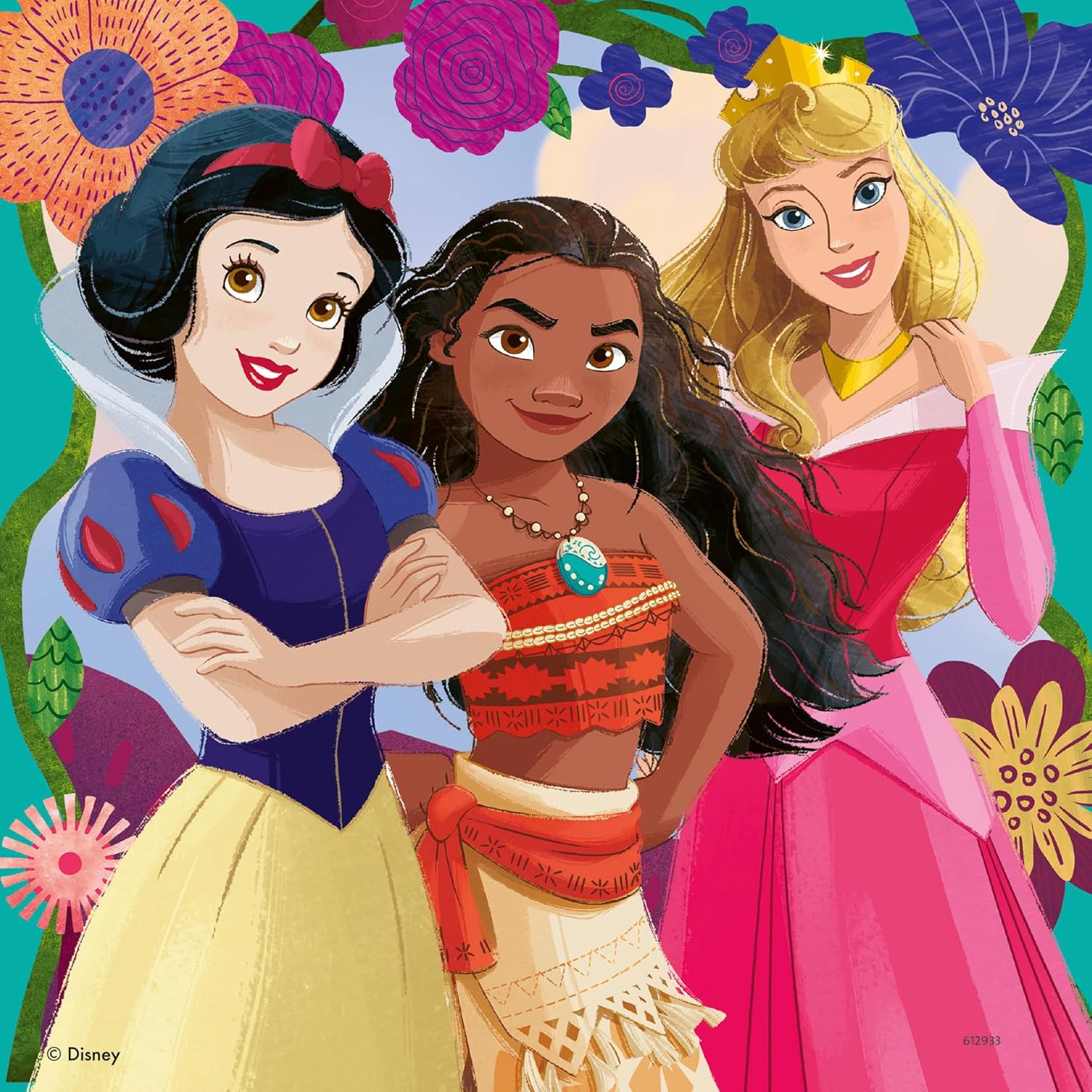 Ravensburger Disney Princess 3x 49-Piece Jigsaw Puzzles for Kids 5 Years and Up 6