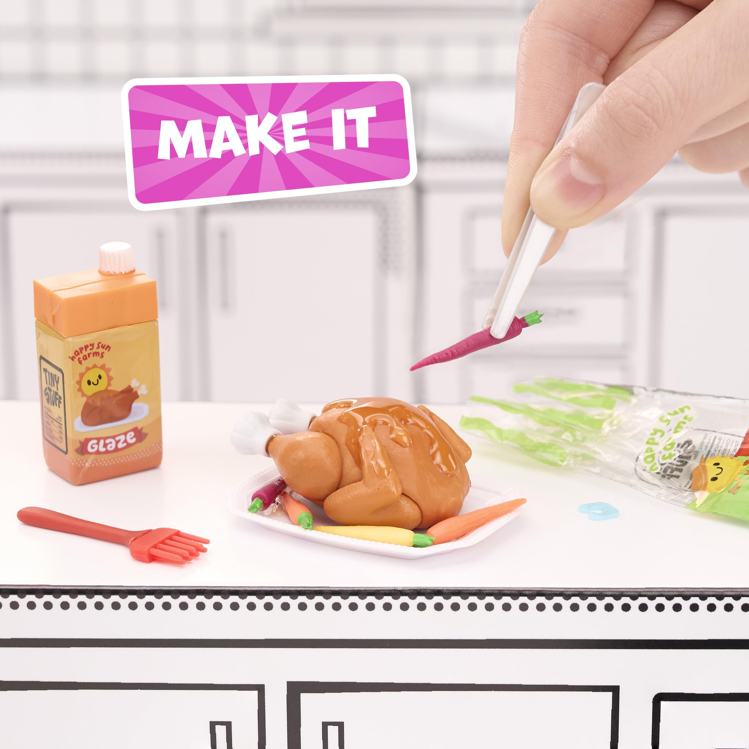 MGA's Miniverse Make It Mini Mega Buffet - DIY Resin Play Collectible Set 7