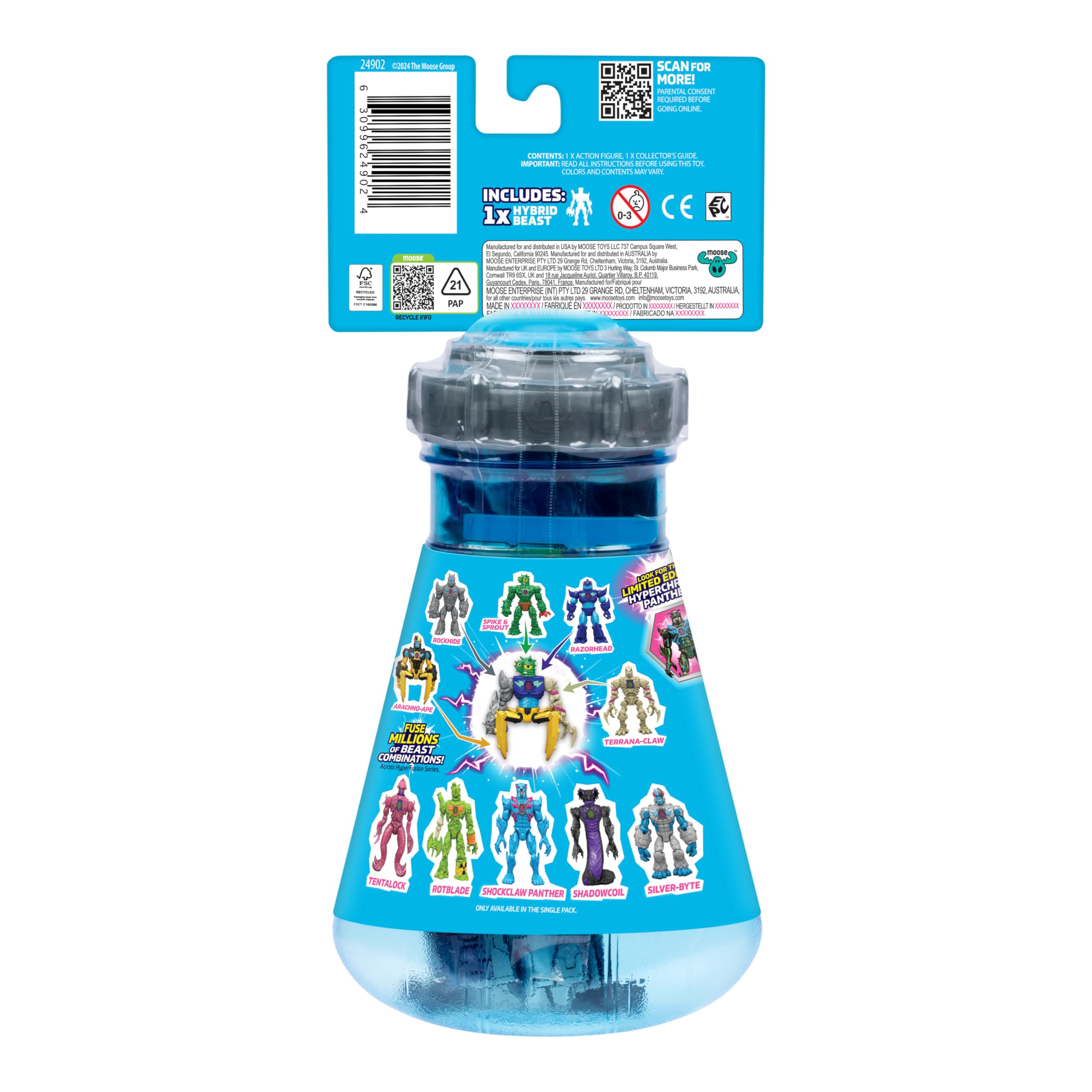 MrBeast Lab Hybrids - Mix & Match Action Figures with Millions of Combinations 7