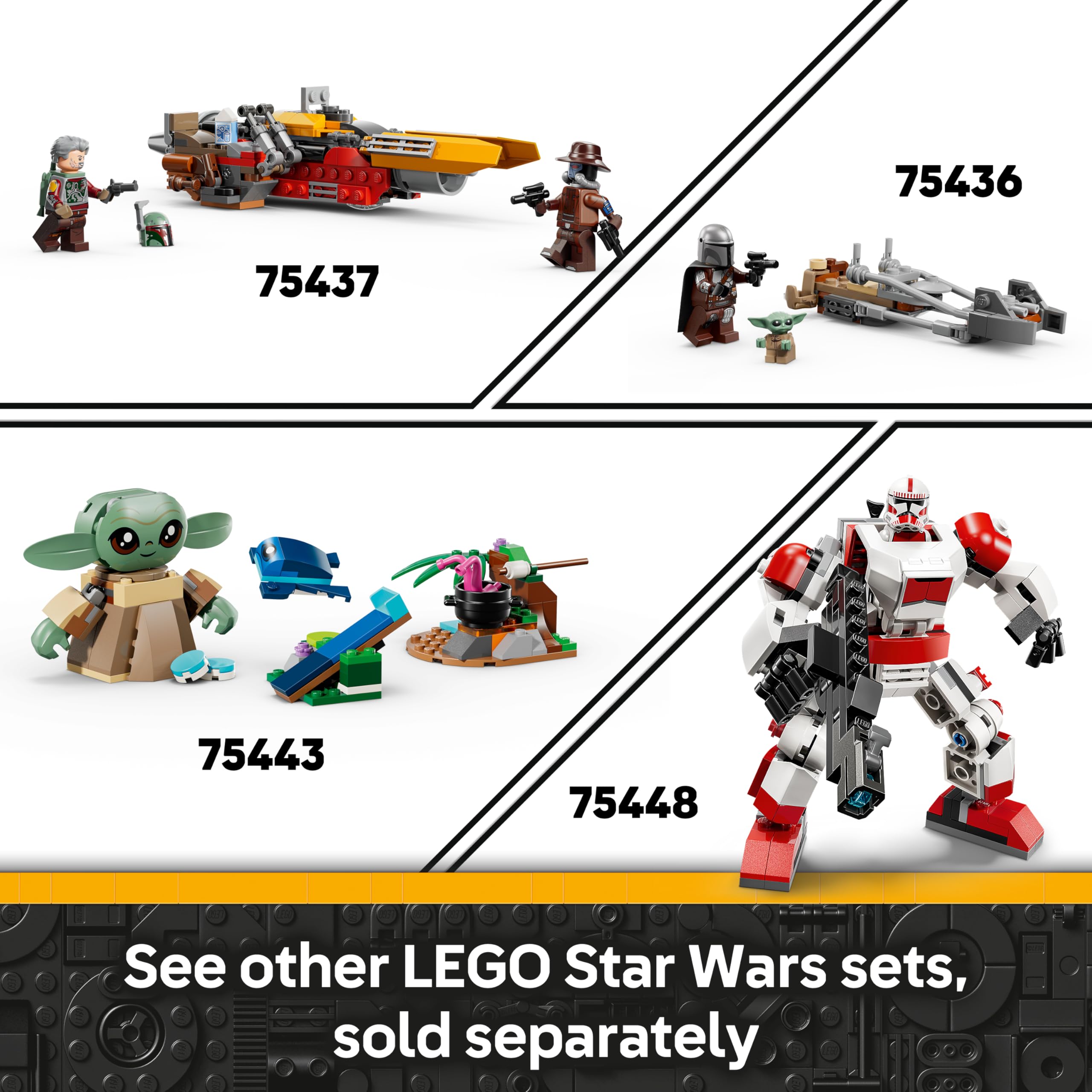 LEGO Star Wars 75449 Siege of Mandalore Battle Pack - Action Toy w/ 2 Manda 4