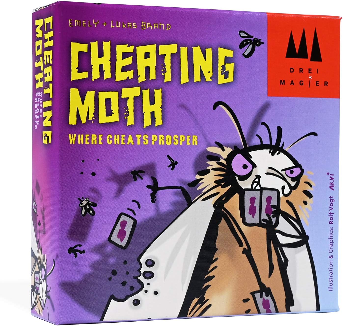 Coiledspring Games Cheating Moth Card Game