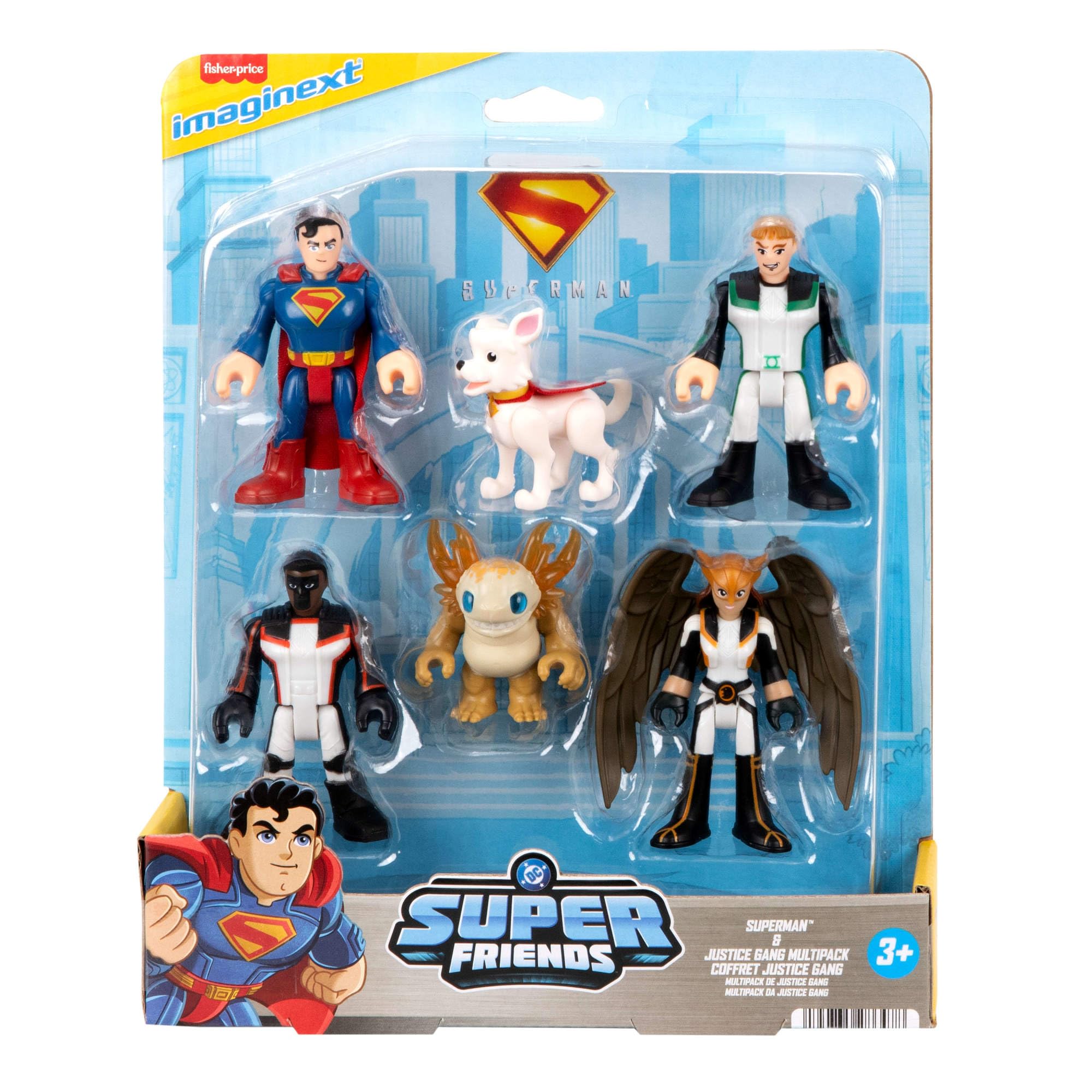 Fisher-Price Imaginext Superman Action Figure Multipack - 6 Characters, 3-in, Ages 3+ 7