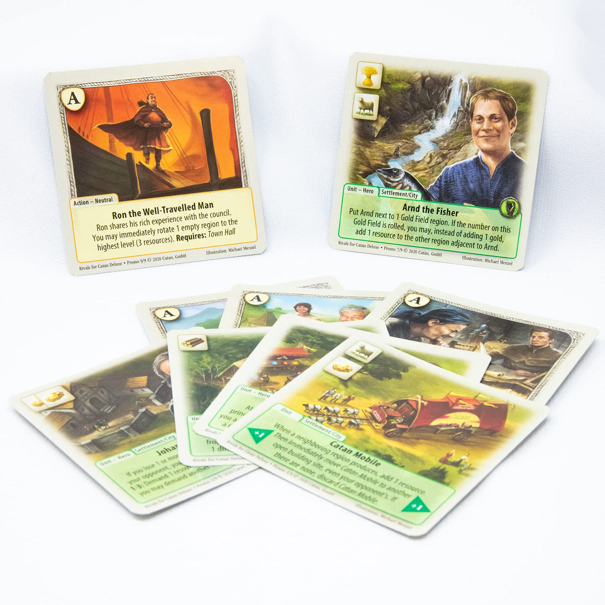 CATAN Rivals for Catan: Deluxe Card Game - 2 Players, Ages 10+