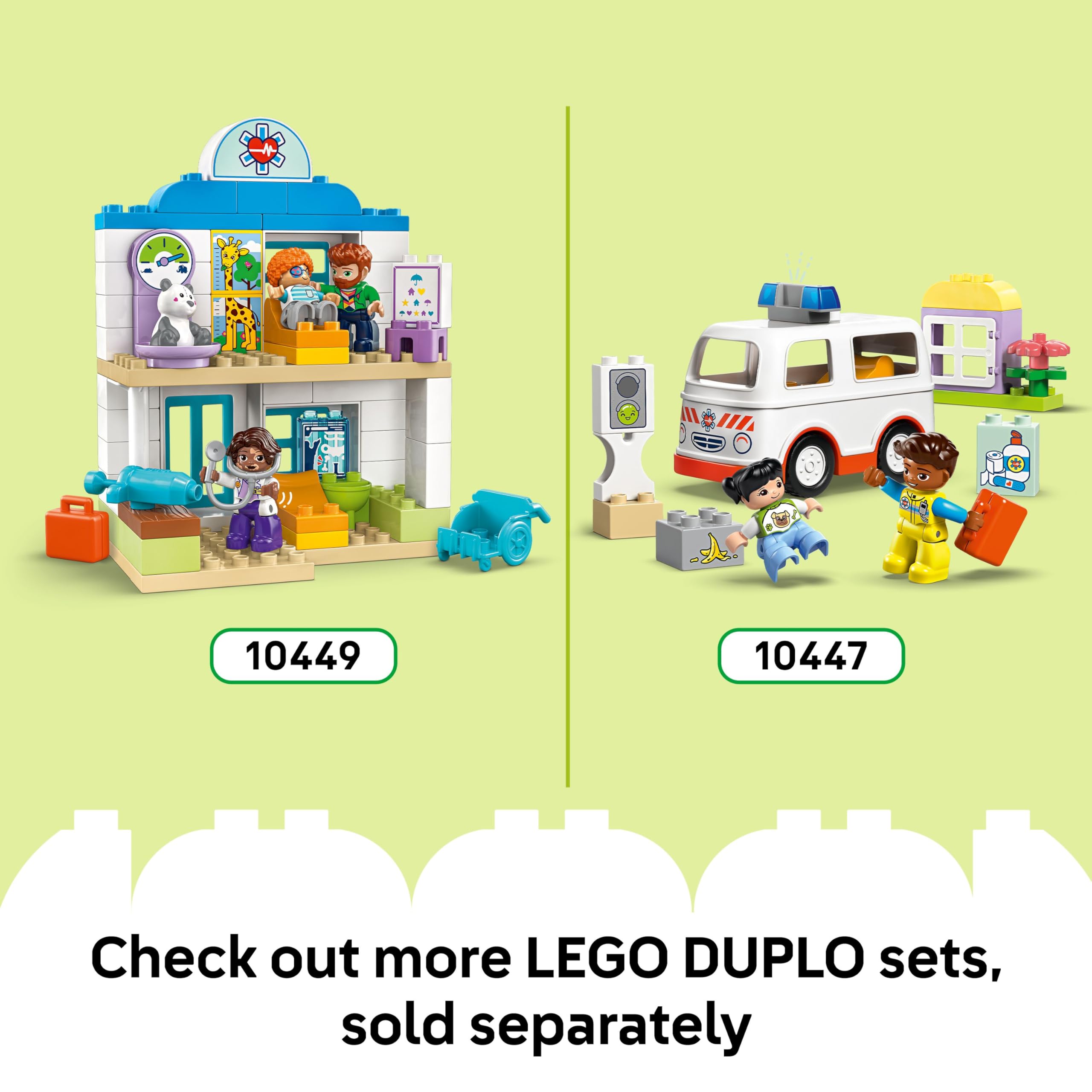 LEGO DUPLO First Time at the Airport - Educational Building Set for Toddlers 2+ 7