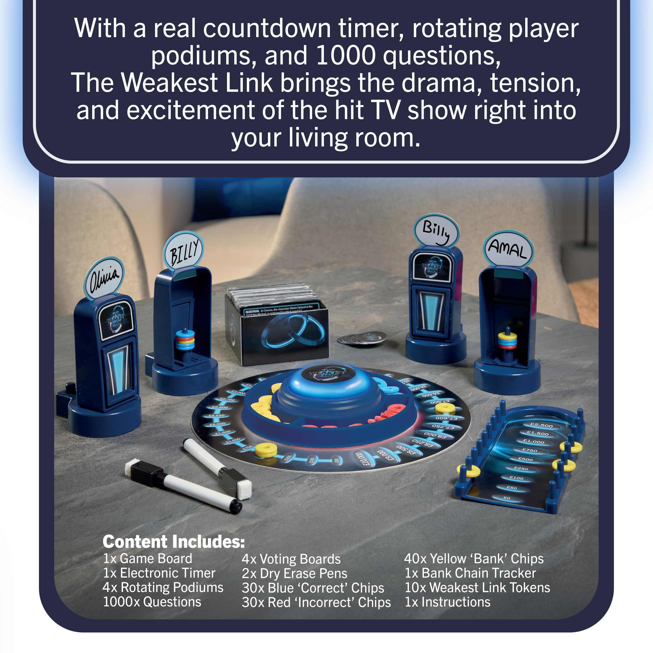 TOMY The Weakest Link Board Game 12