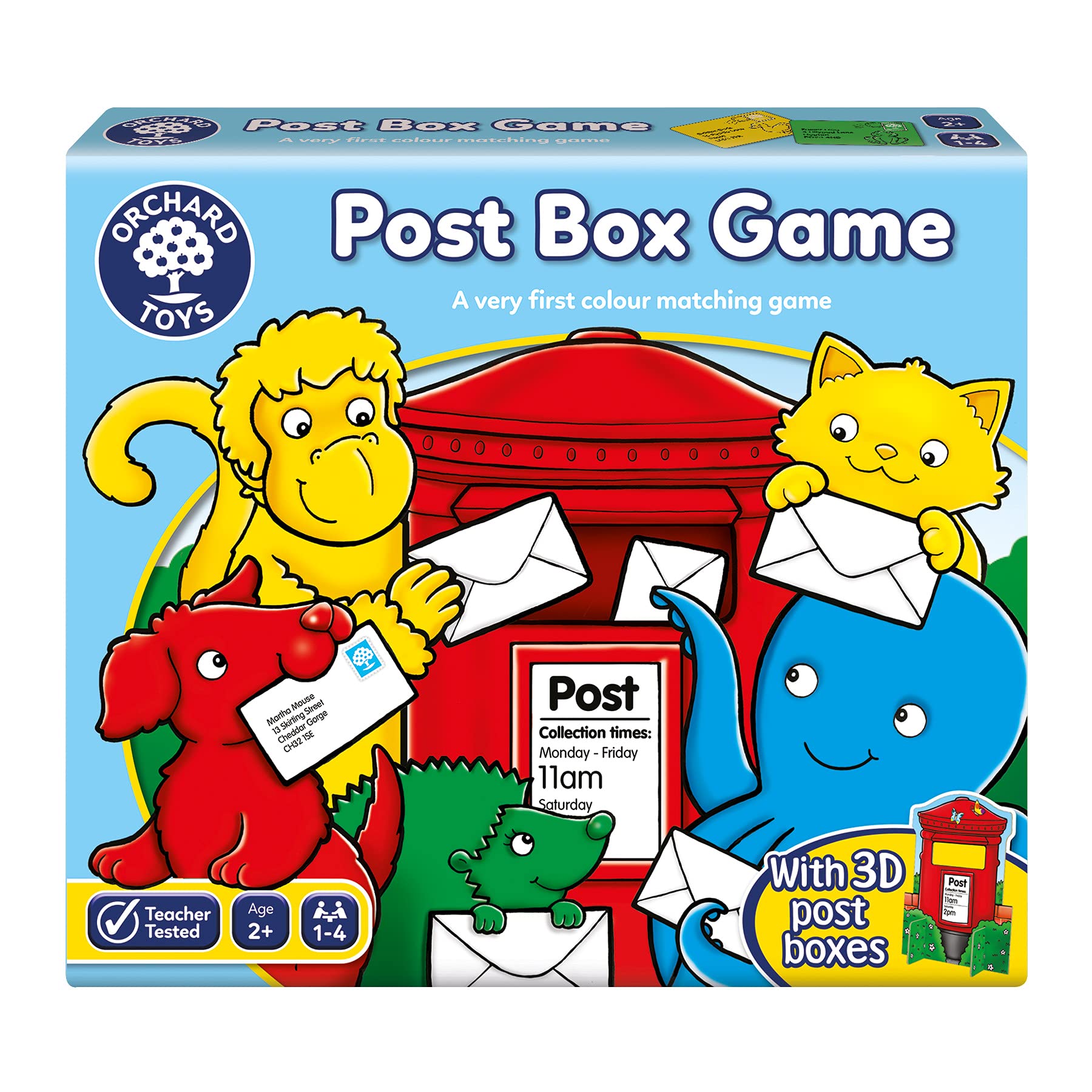 Orchard Toys Post Box Game Board Game 8