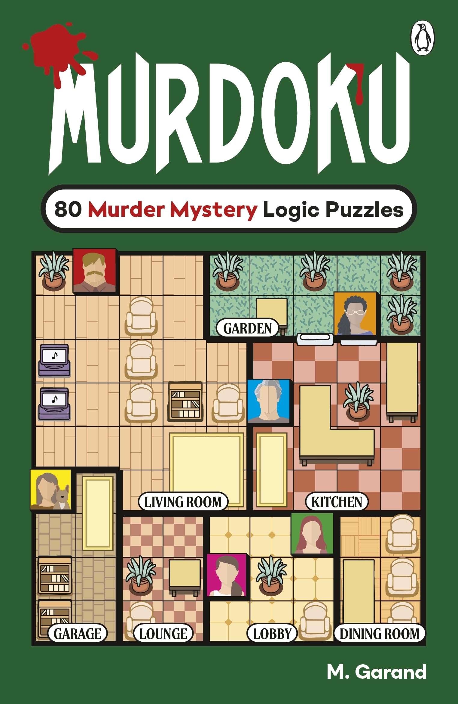 Michael Joseph Murdoku: 80 Murder Mystery Logic Puzzles | Paperback | English 1