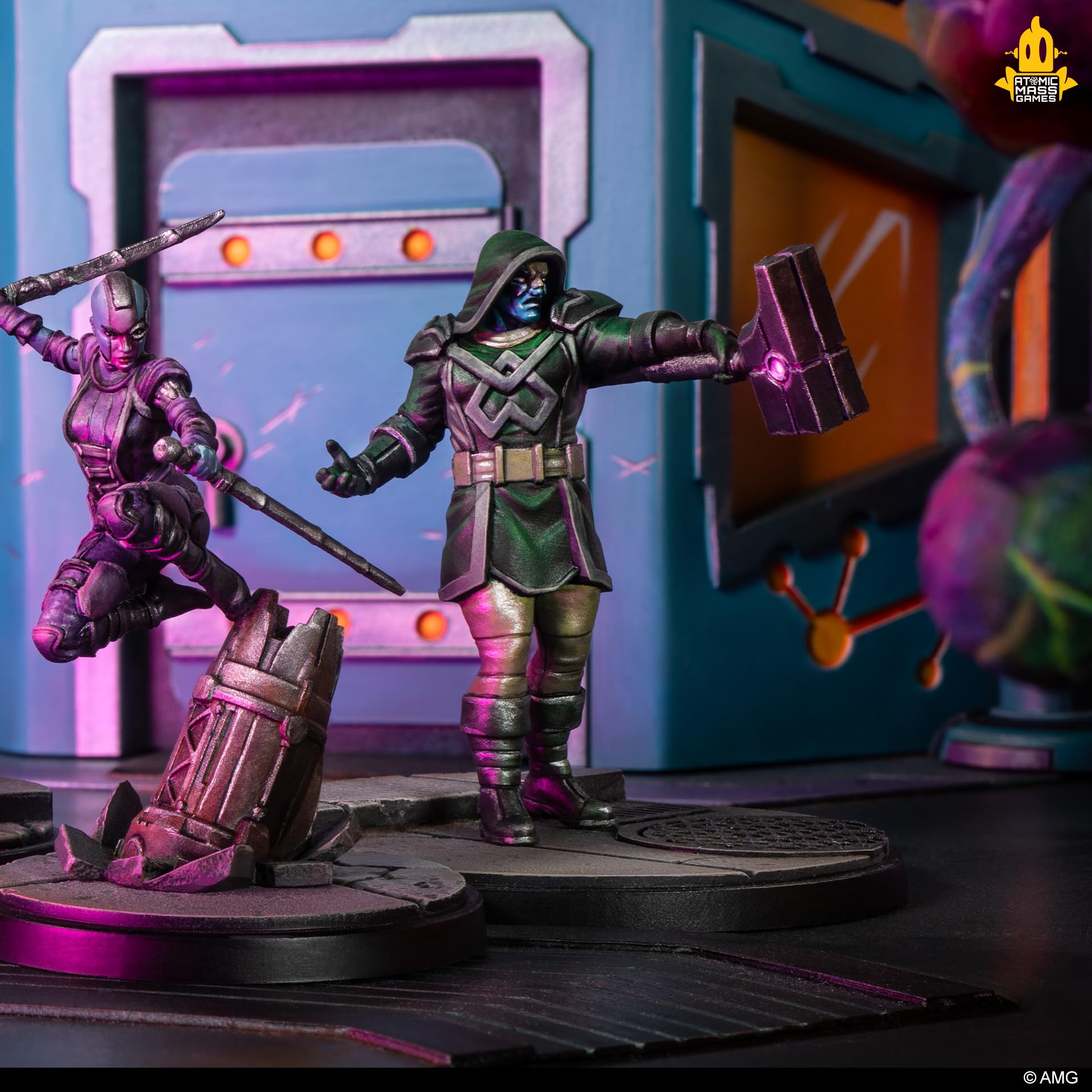 Atomic Mass Games Marvel Crisis Protocol - The Galaxy's Deadliest Affiliation Pack 5