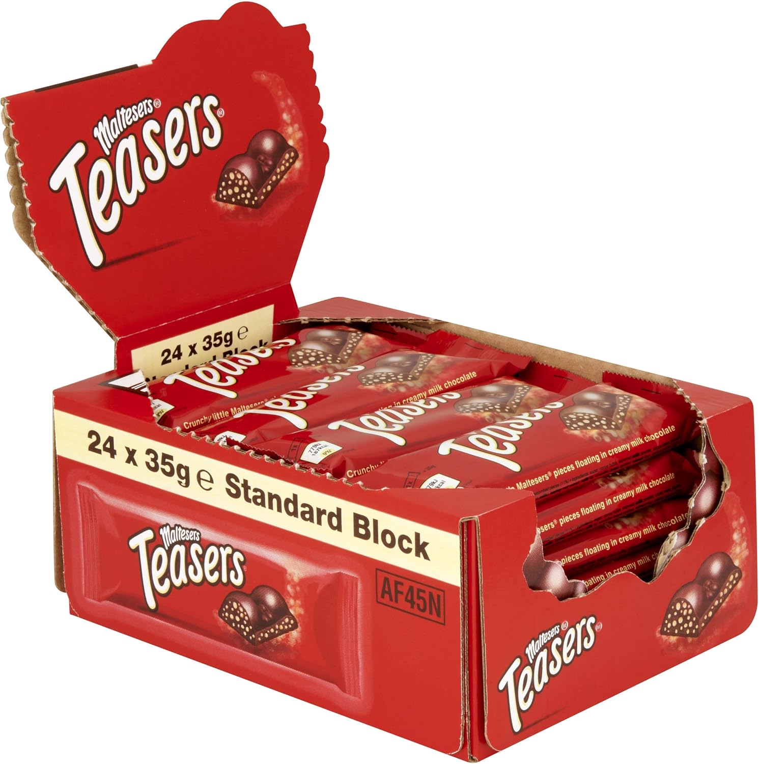 Maltesers Teasers Chocolate Bar Bulk Box, 24 x 35g 7
