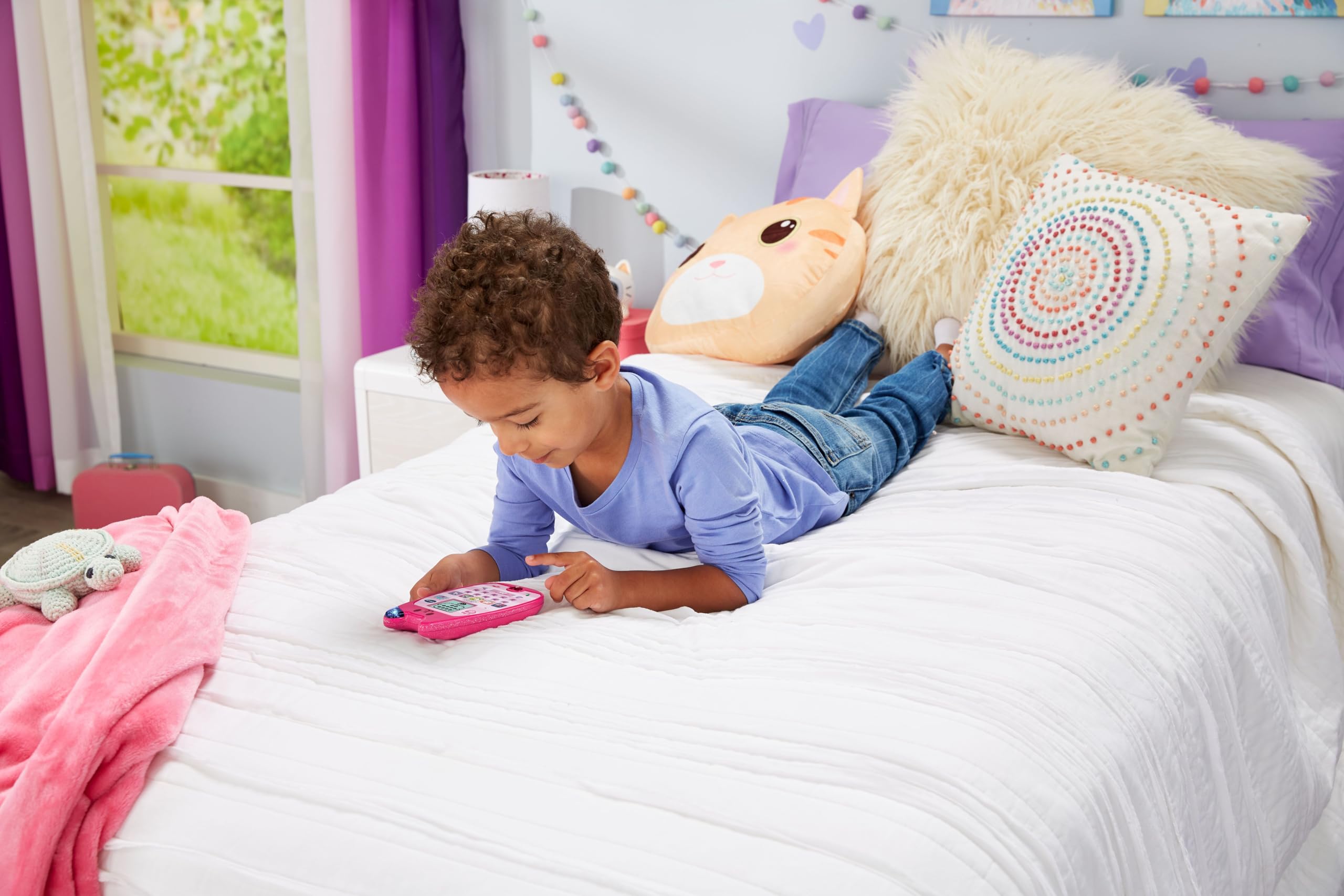 VTech Gabby's Dollhouse A Meow-Zing Phone - Interactive Educational Toy for Ages 3-6 5