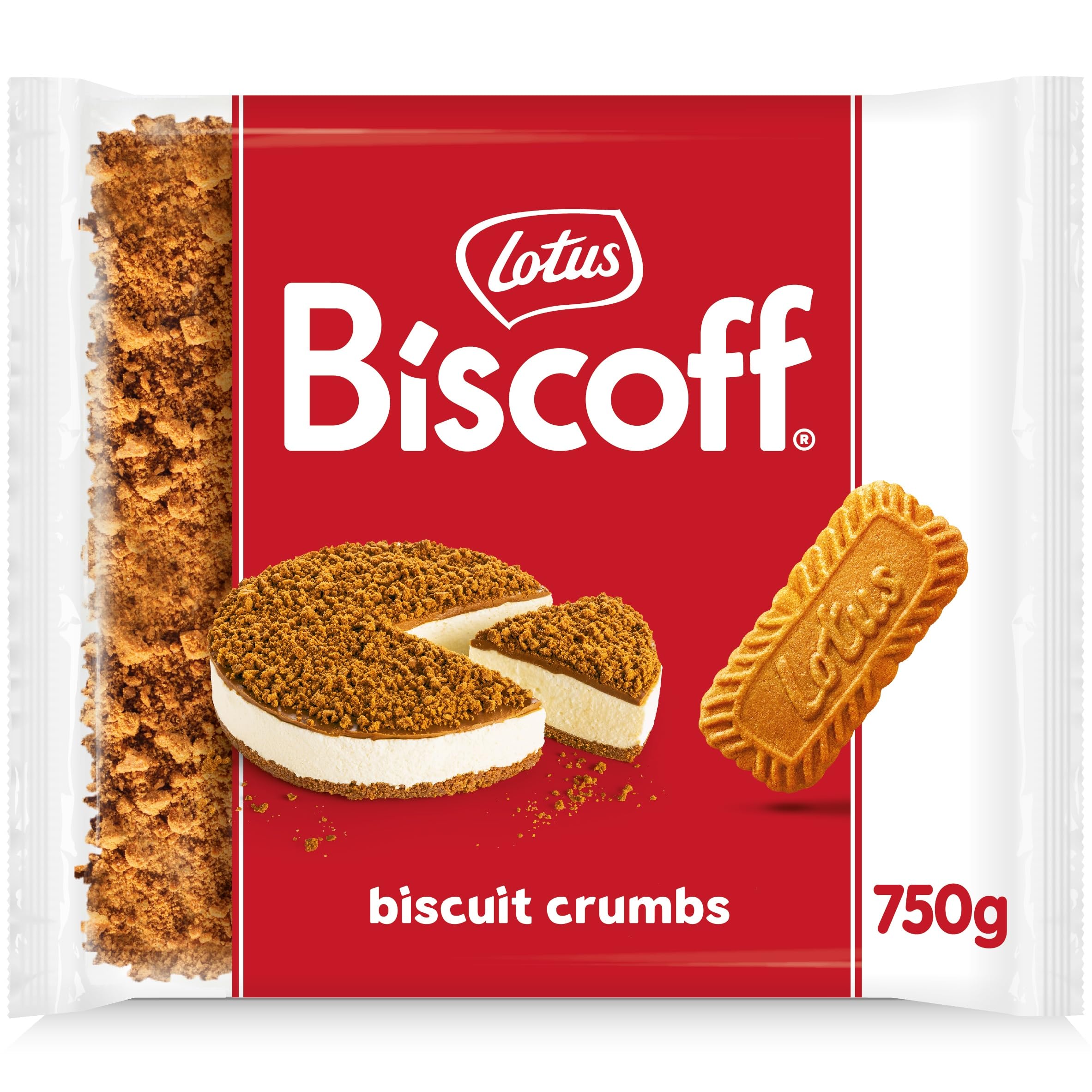Biscoff Caramelised Biscuit Crumble for Baking | 750g Pack | Natural Ingredients