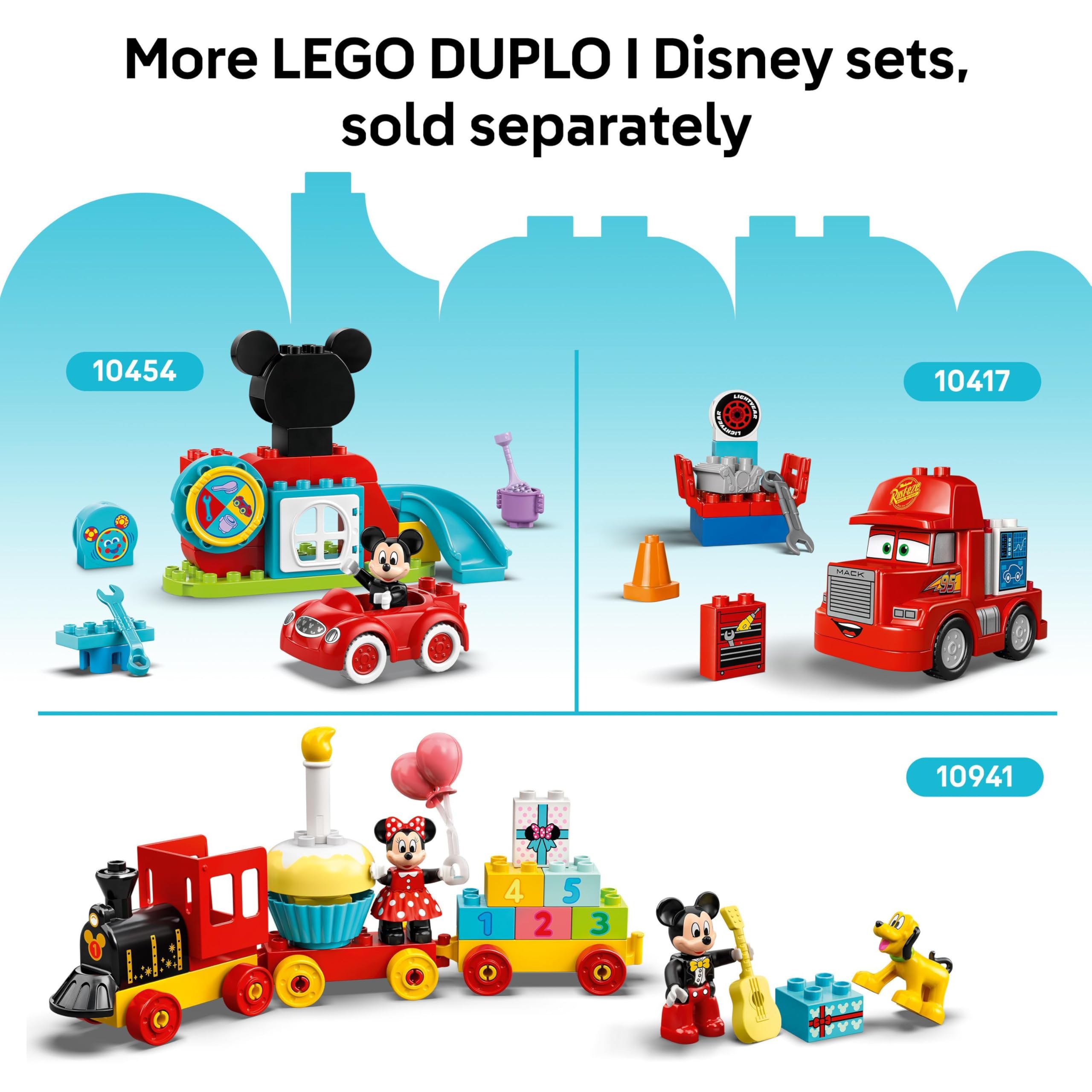 LEGO DUPLO Disney Winnie the Pooh’s Birthday Party Building Toy - 22-Piece Set for Toddlers 18 Months+ 8