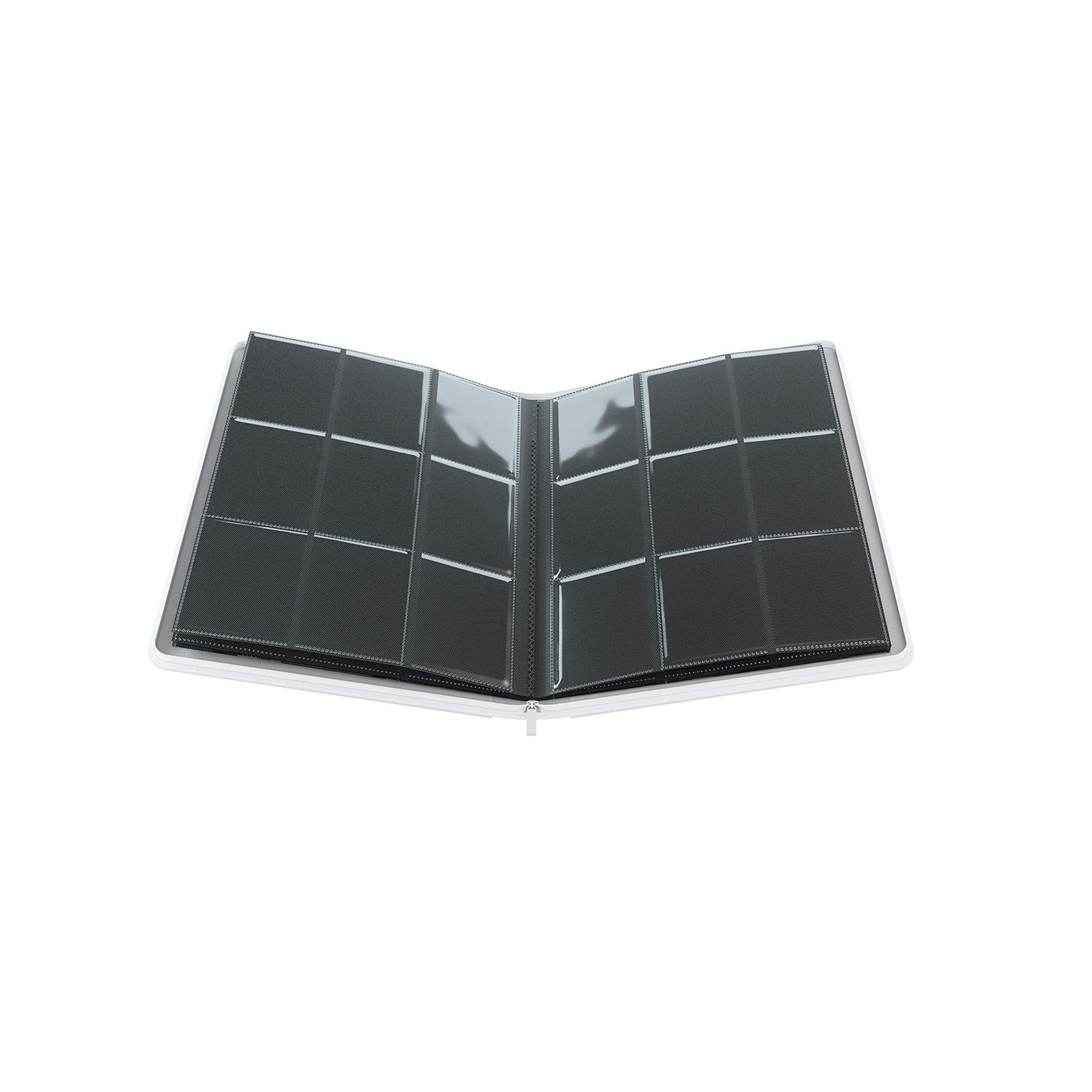 Gamegenic Zip-Up Album - 18-Pocket Card Storage for Trading Cards (White, 8+ Years) 6