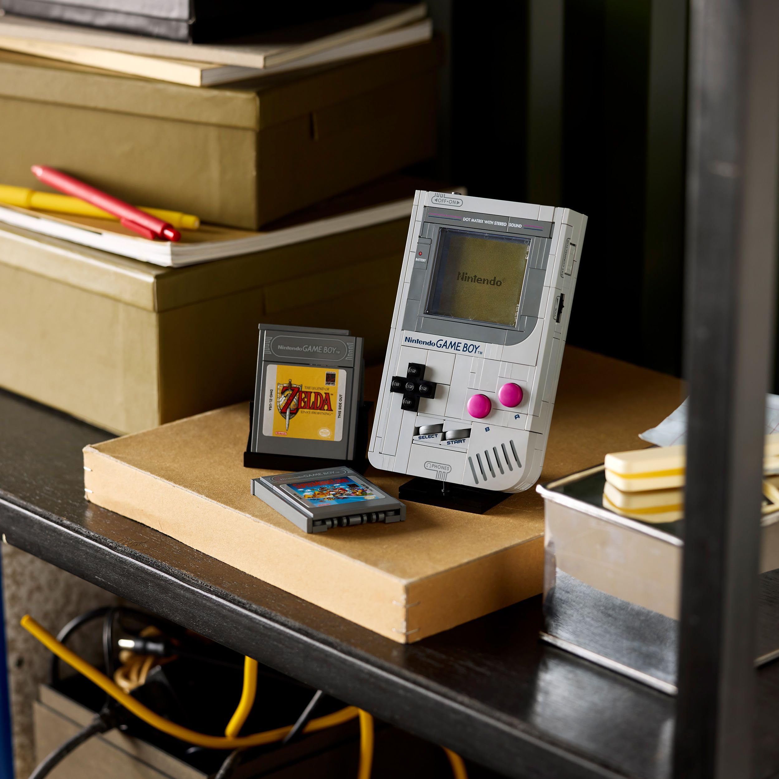 LEGO Super Mario Game Boy Bauset 72046 – Nintendo-Ausstellungsmodell für Erwachsene 5