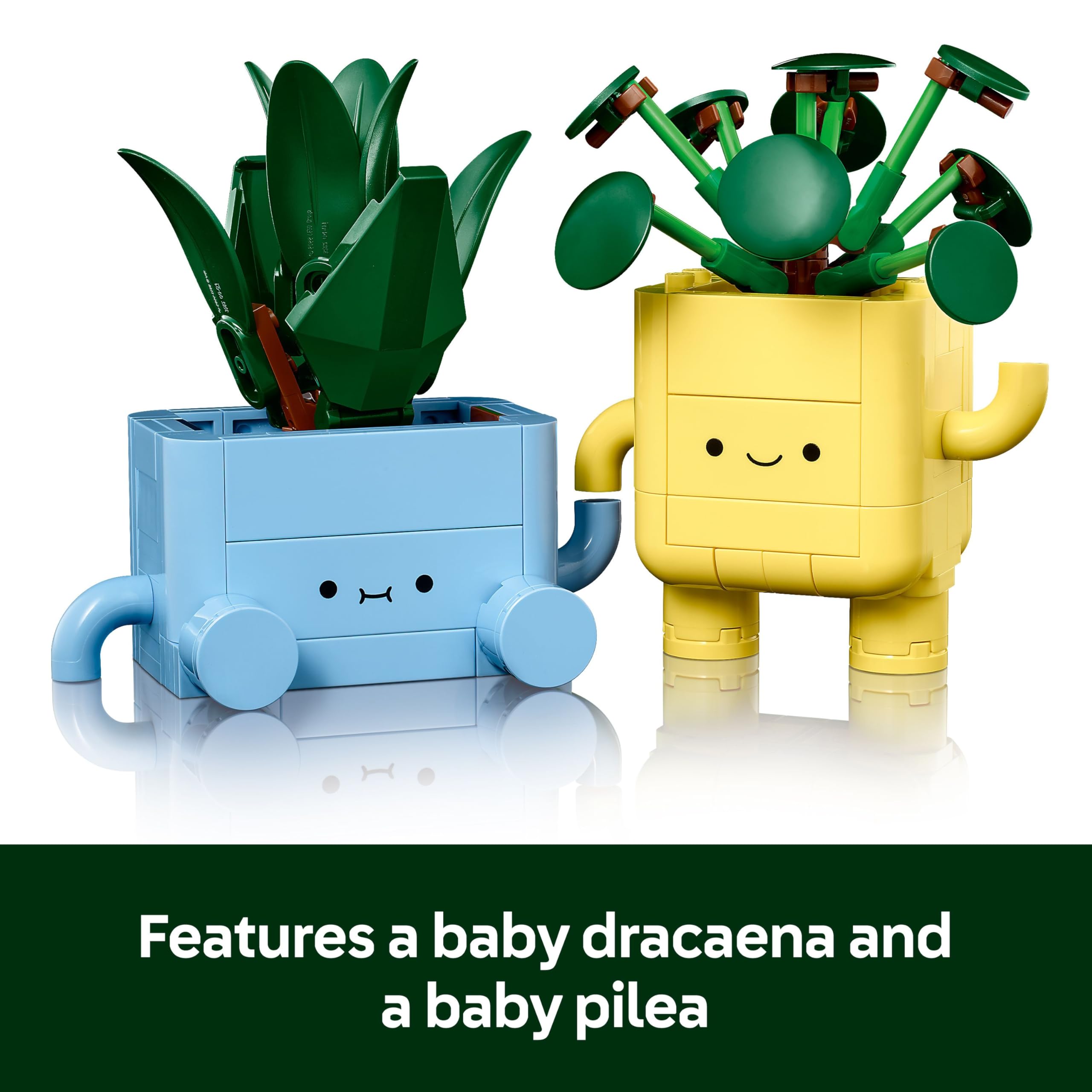 LEGO Botanicals Happy Plants Building Set - 217-Piece Craft Kit for Kids 9+ 5