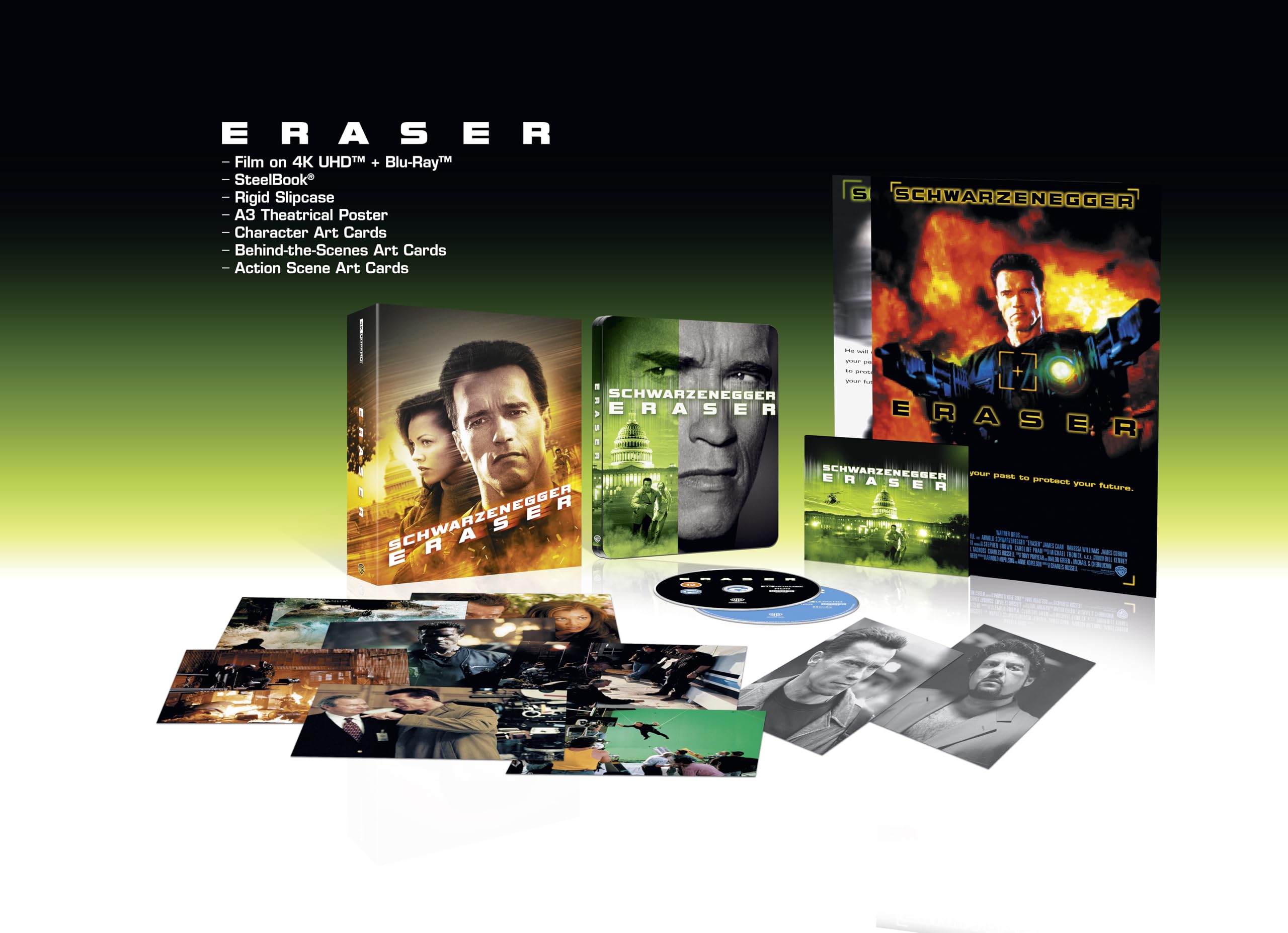 Eraser [4K UHD & Blu-ray Steelbook]