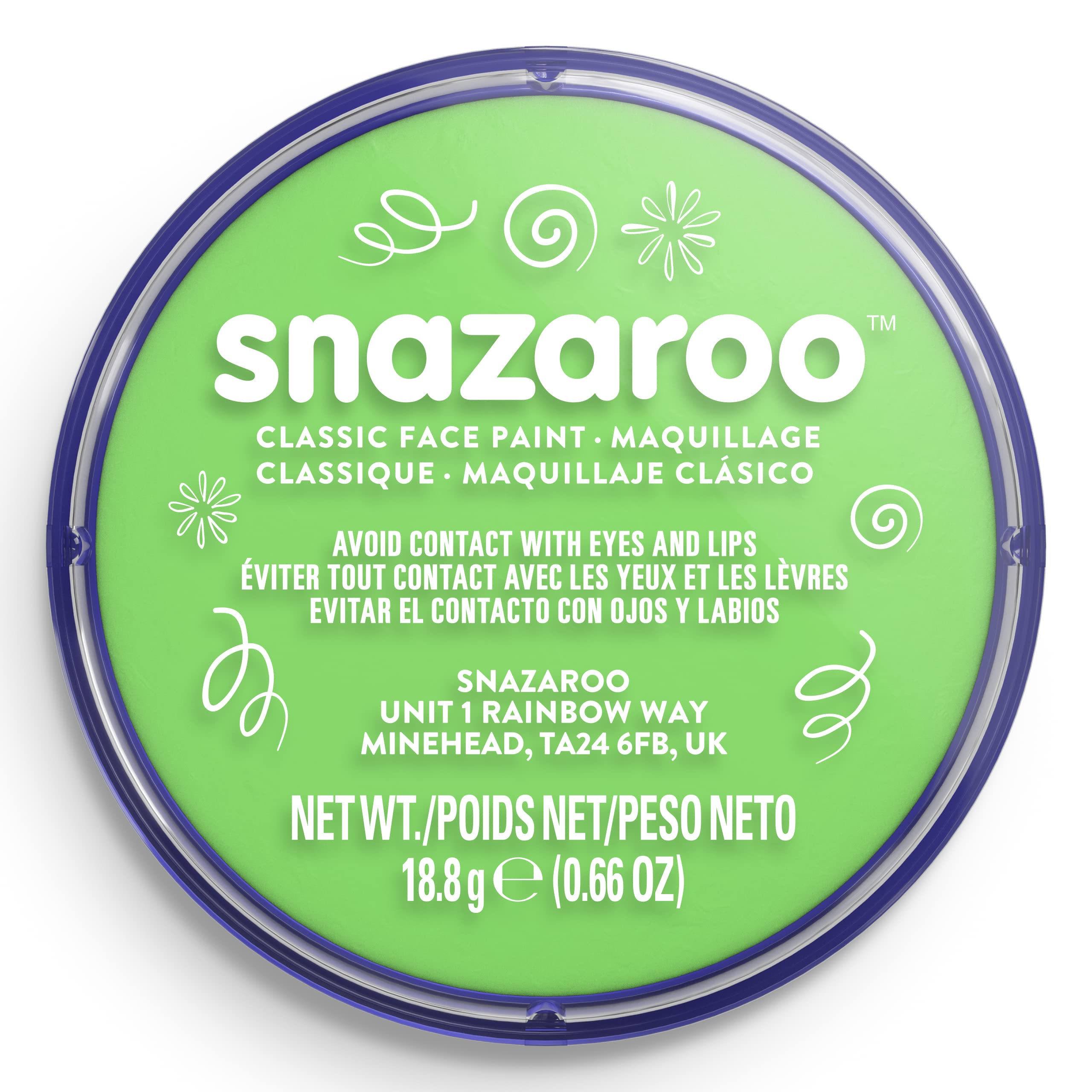 Snazaroo - Classic Face and Body Paint (18.8g, Lime Green) 8