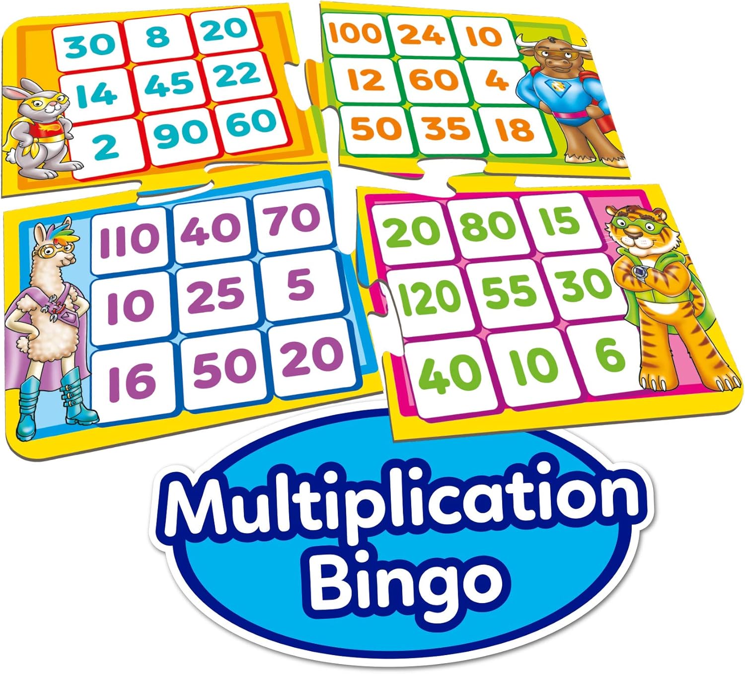 Orchard Toys Times Tables Heroes Maths Game 11