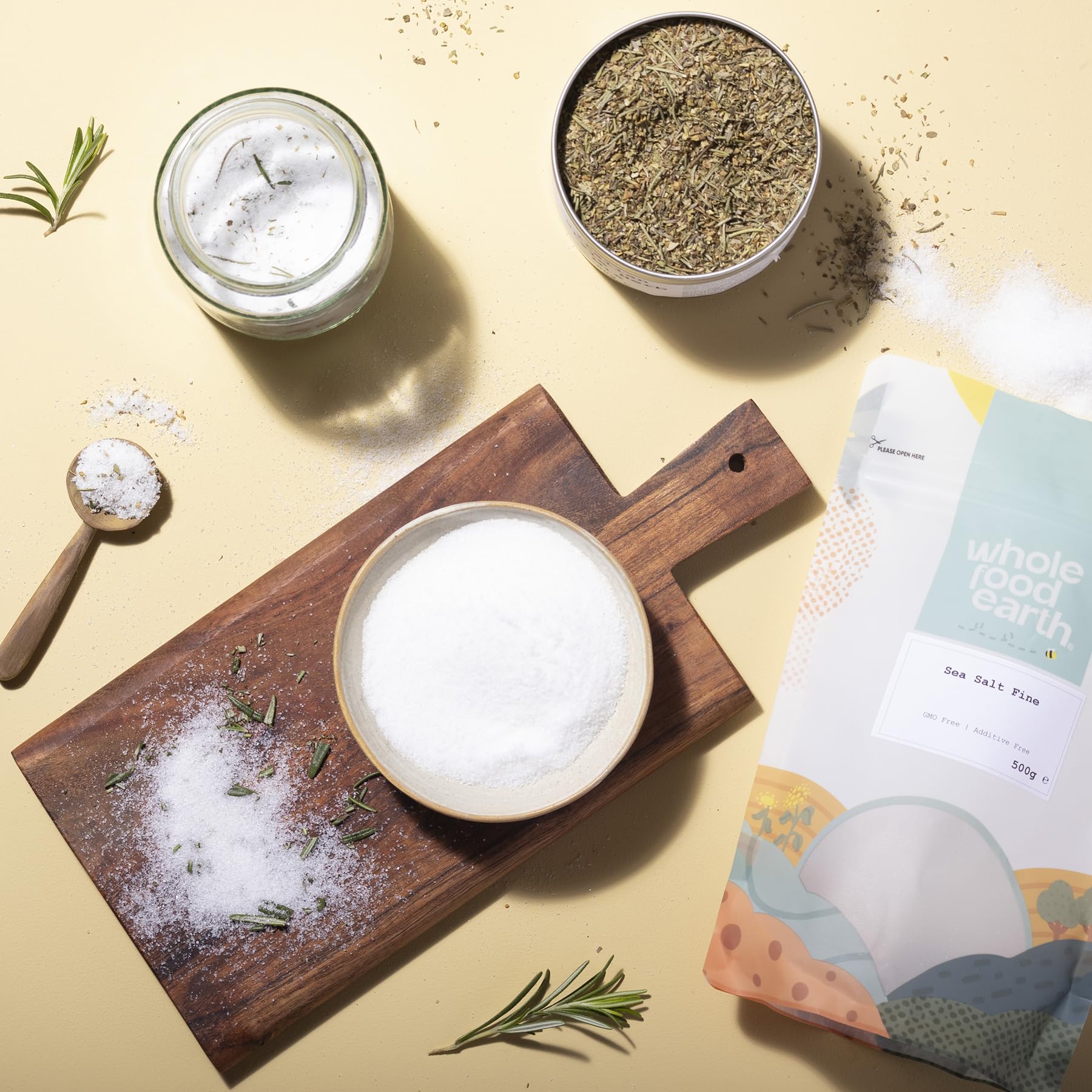 Wholefood Earth - Fine Sea Salt (1 kg) 4