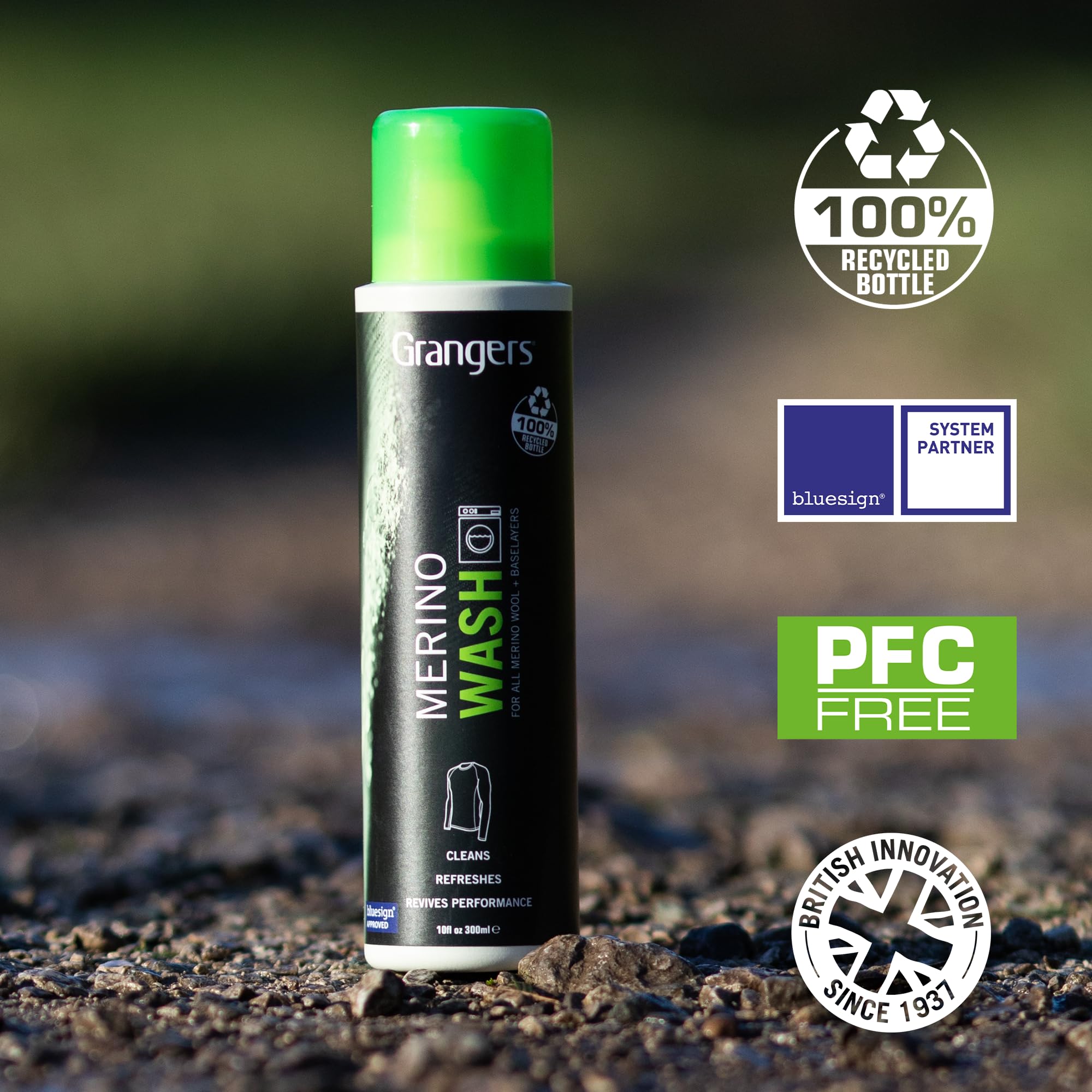 Grangers - Merino Wash 300 ml | Reinigt und schützt Merinowolle und Wollkleidung 5