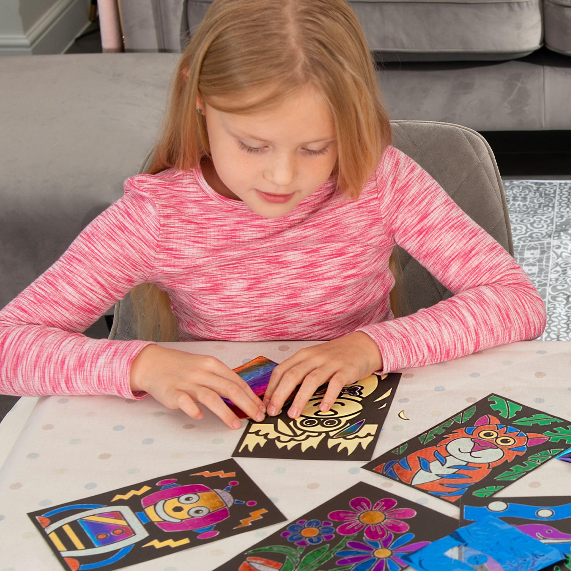 Galt Fab Folienkunst-Set – Glitzernde Bastelaktivität für Kinder ab 6 Jahren 14