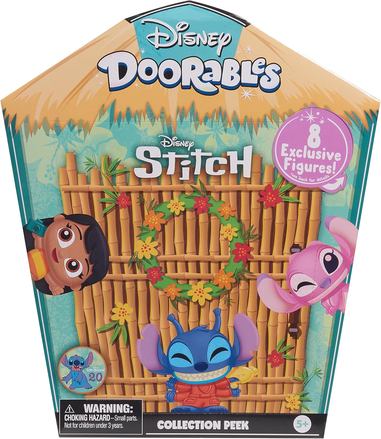 Disney Doorables Stitch Collector Pack - 8-Piece Figurine Set for Kids 5-12 6