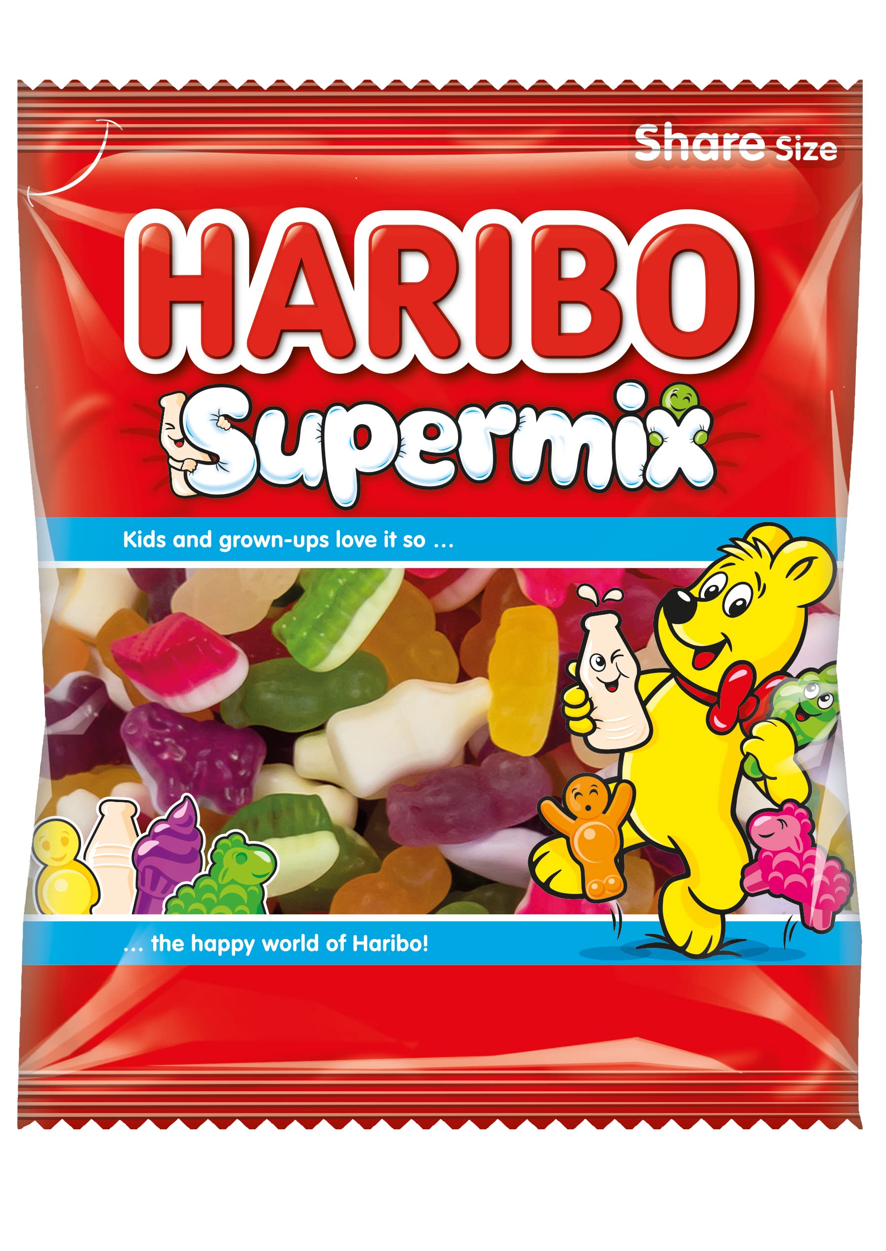 HARIBO Supermix Gummy Candy, 160g 5