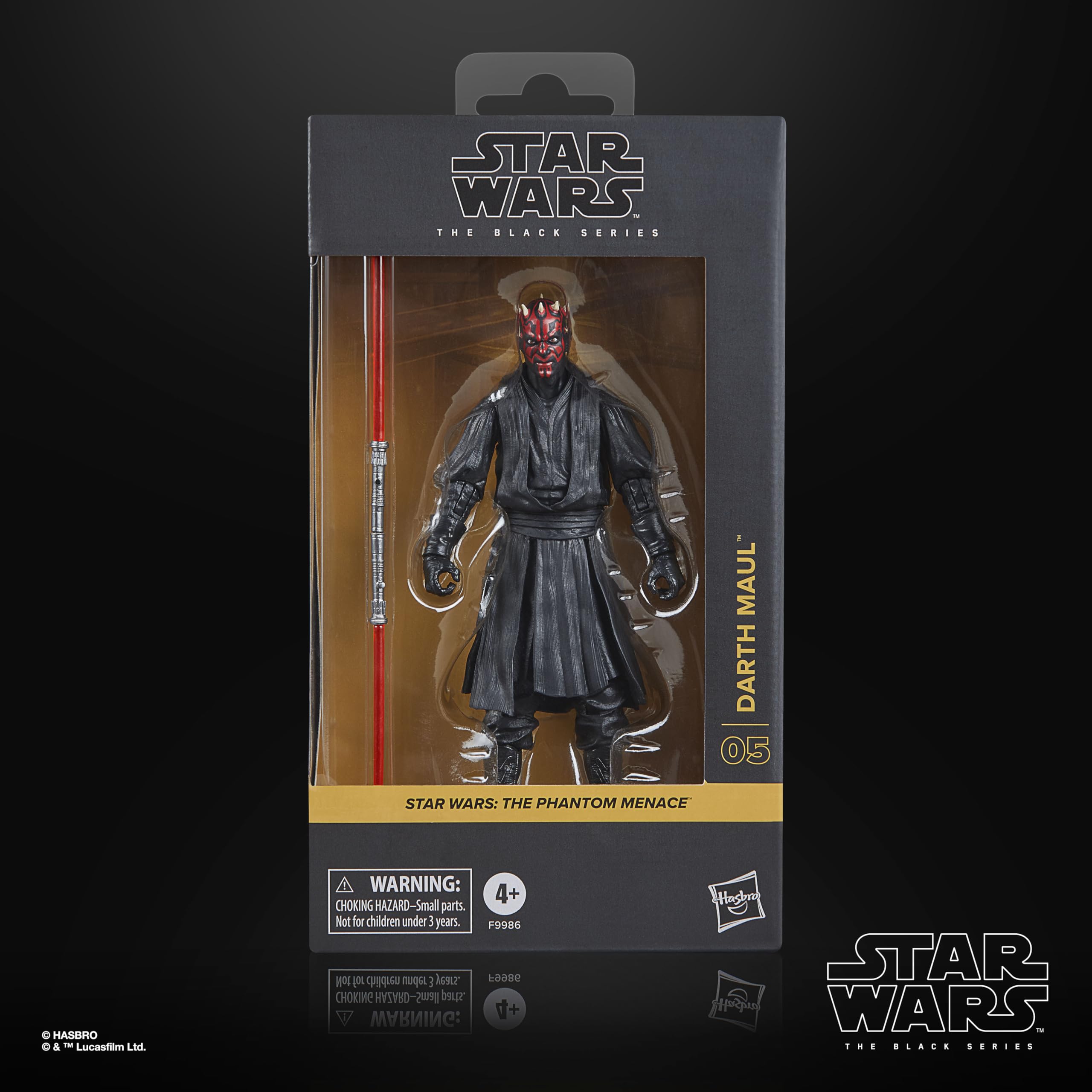 Star Wars The Black Series Darth Maul 6-Inch Action Figure - The Phantom Menace Collectible 7